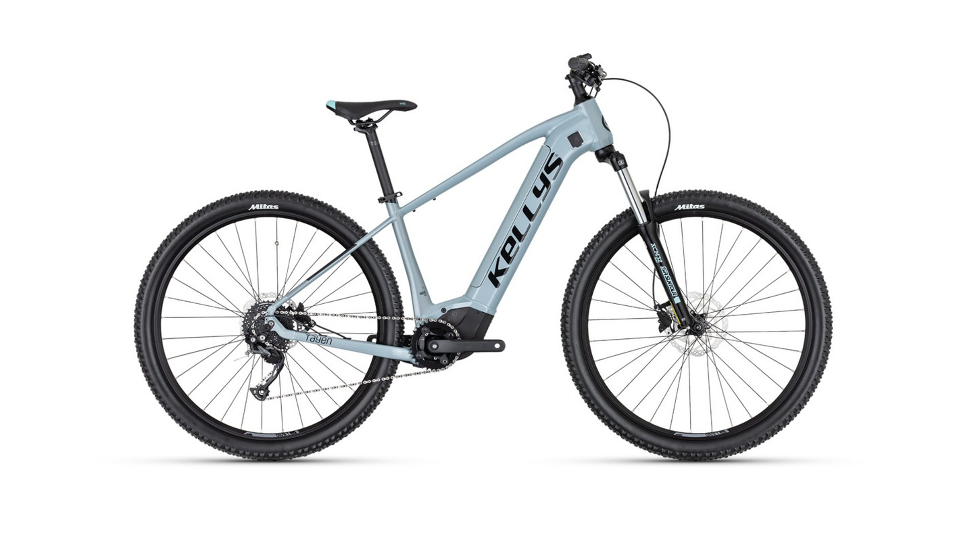 KELLYS Tayen R10 P 725Wh 27.5" MTB hardtail női elektromos kerékpár, Sky Blue, S (155-168cm)