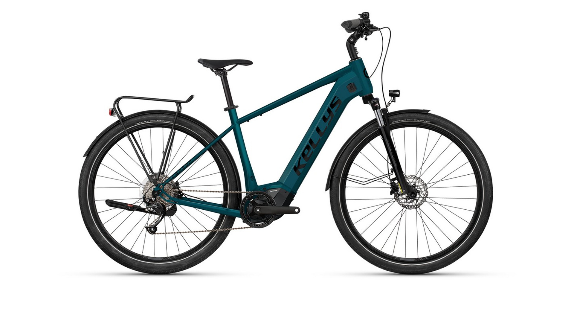 KELLYS E-Carson 30 P 725Wh 28" férfi elektromos túra/trekking kerékpár, Magic Blue, M (170-180cm)