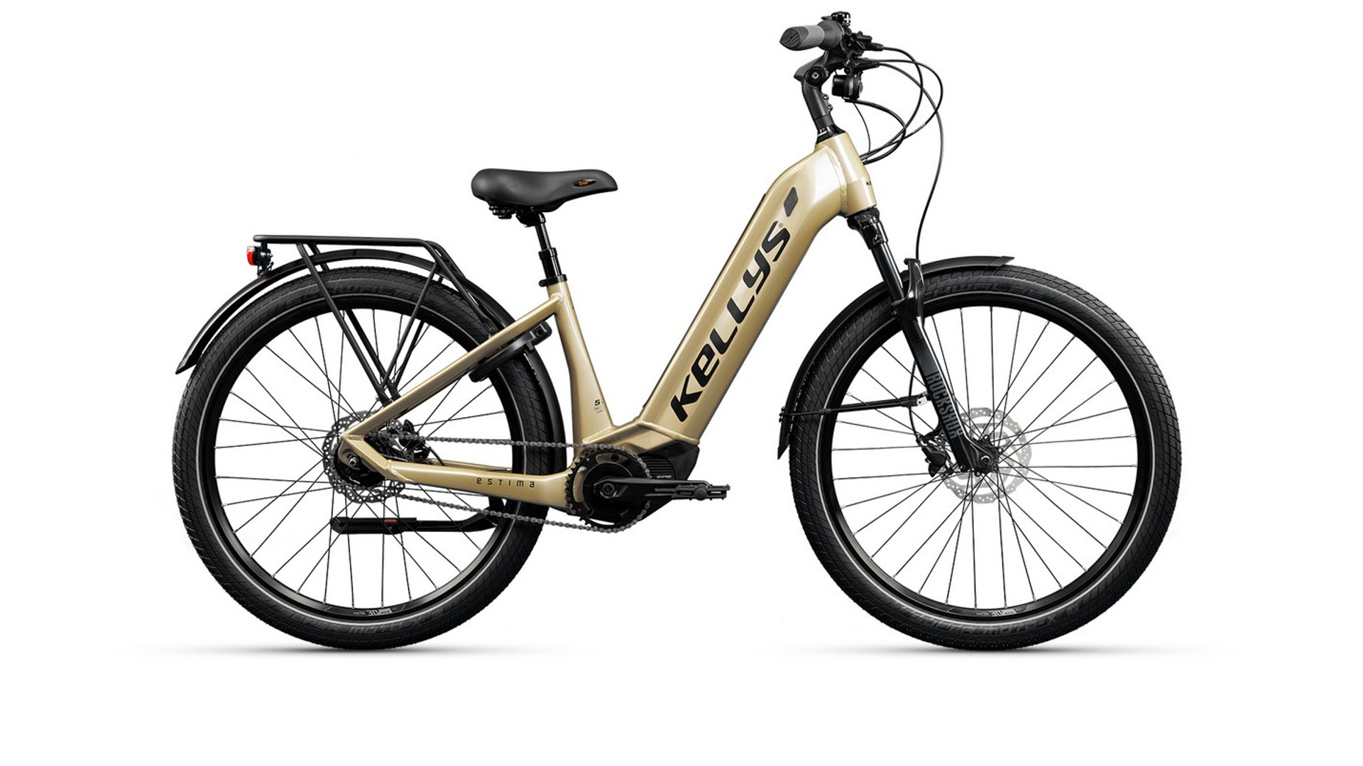 KELLYS Estima 60 SH 725Wh 27.5" női elektromos városi kerékpár, 5 seb. agyváltós, S (159-173cm)