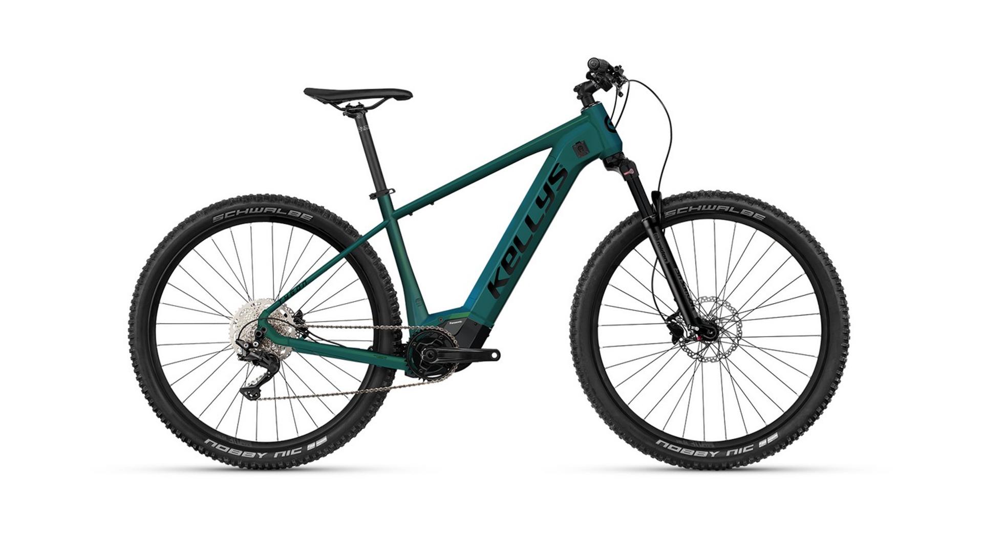 KELLYS Tygon R50 P 820Wh 29" MTB hardtail férfi elektromos kerékpár, Magic Green, M (169-180cm)