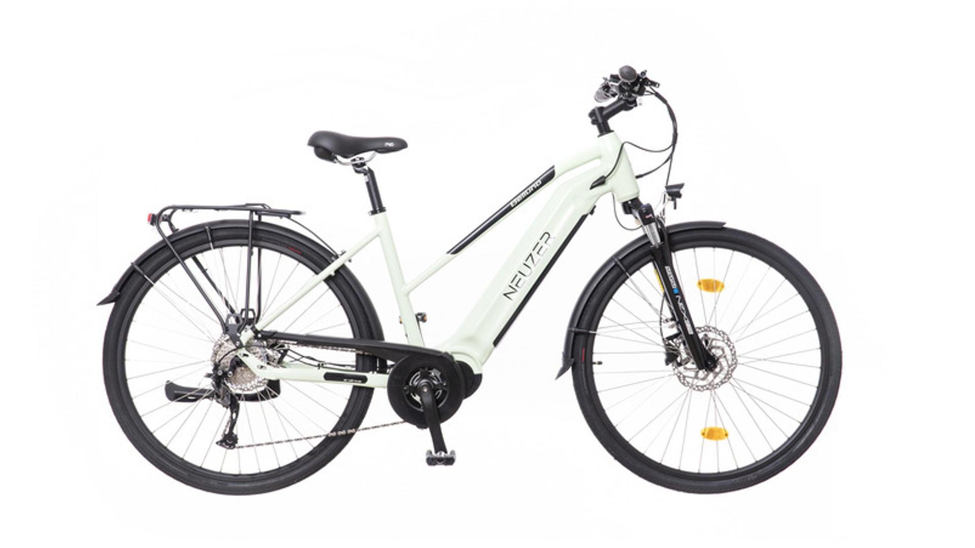NEUZER Belluno 28" női túra/trekking elektromos kerékpár, menta-fekete, 17"