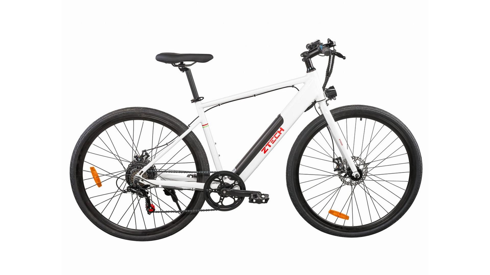 ZTECH ZT-14 Karma 27.5" (700C) MTB elektromos kerékpár, 36V10.4Ah 250W, fehér
