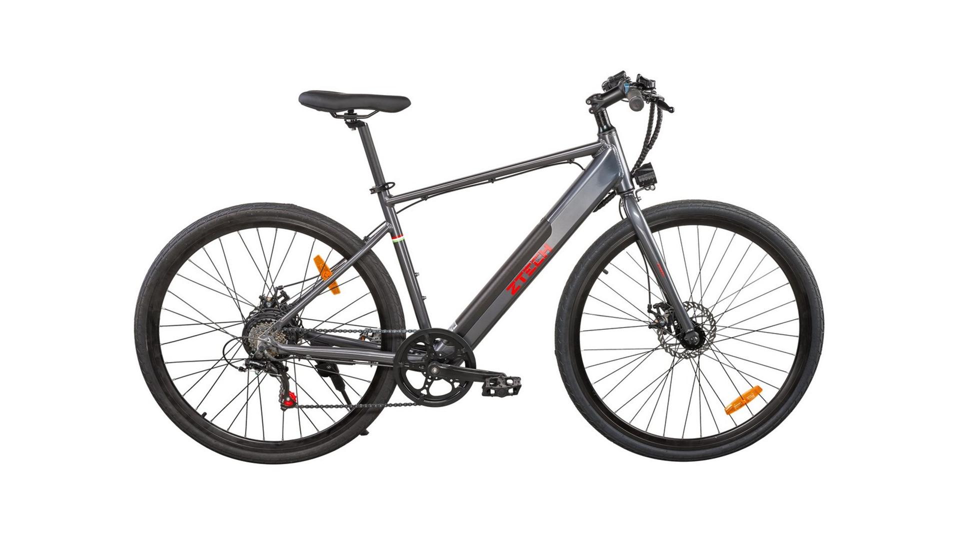 ZTECH ZT-14 Karma 27.5" (700C) MTB elektromos kerékpár, 36V10.4Ah 250W, szürke