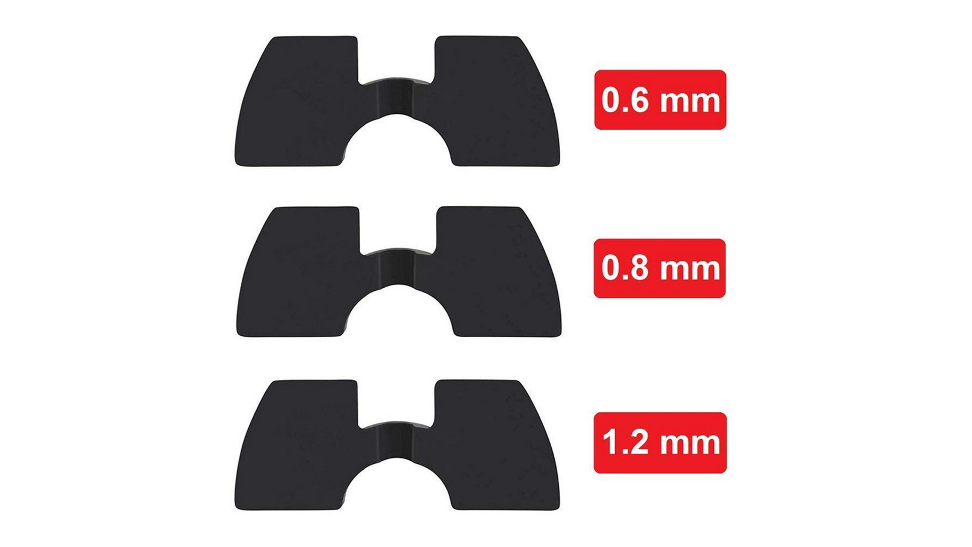 Csuklószerkezet rezgéscsillapító betét kit, Xiaomi M365 / 1S / Essential / Pro / Pro2, 3db