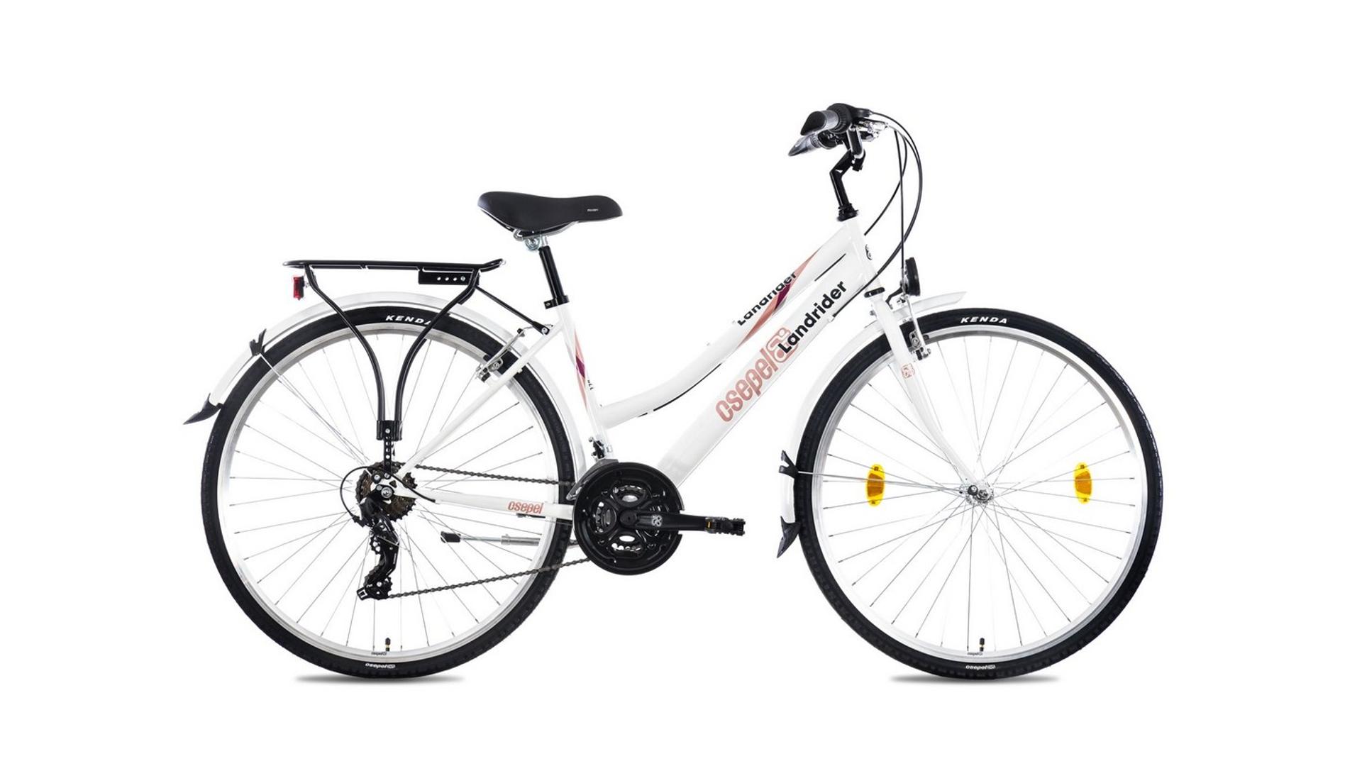 CSEPEL Landrider Női 21SP 28" női túra/trekking kerékpár, 17", fehér