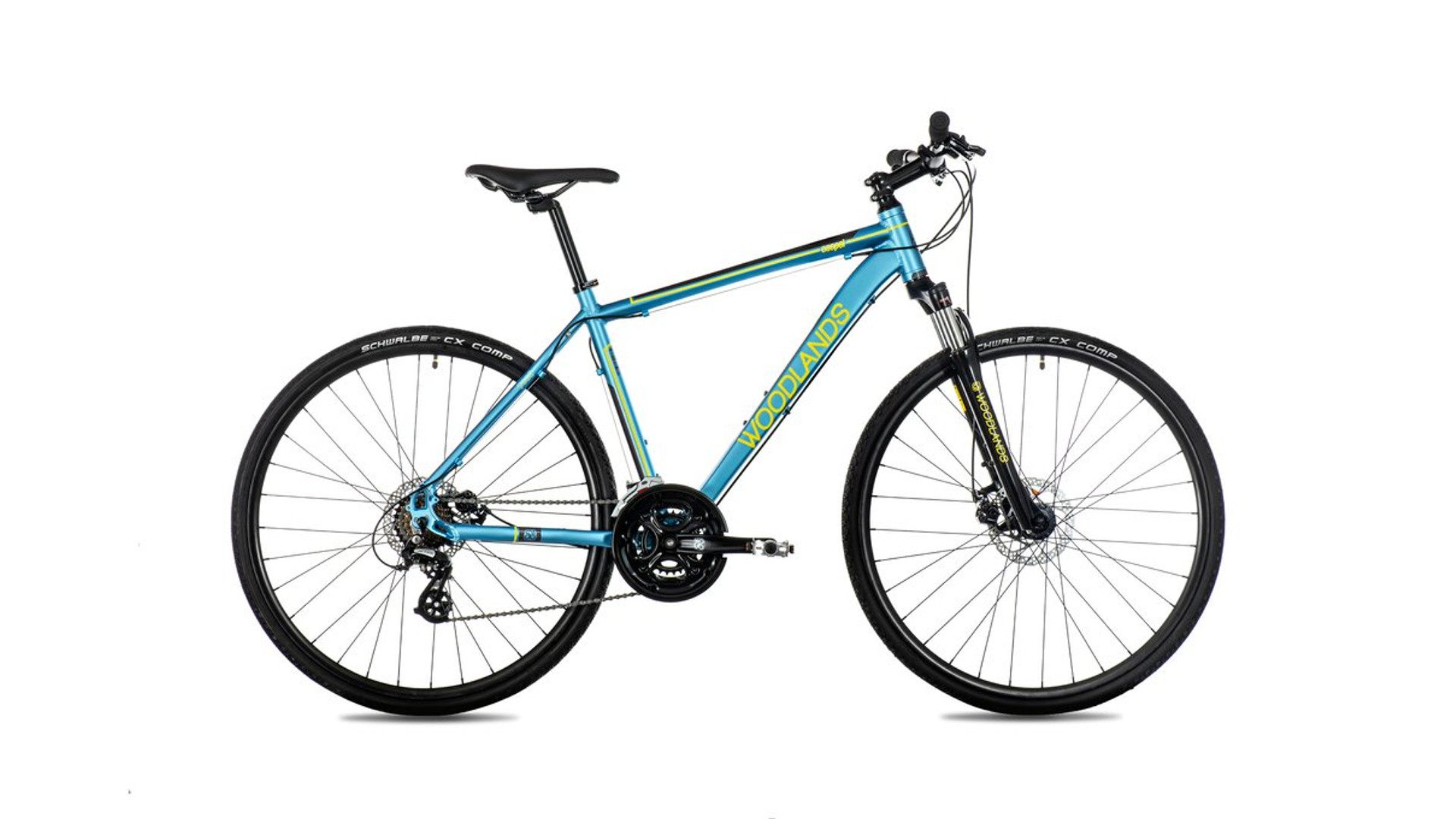 CSEPEL Woodlands Cross 1.1 21SP 28" férfi cross-trekking kerékpár, 19", kék
