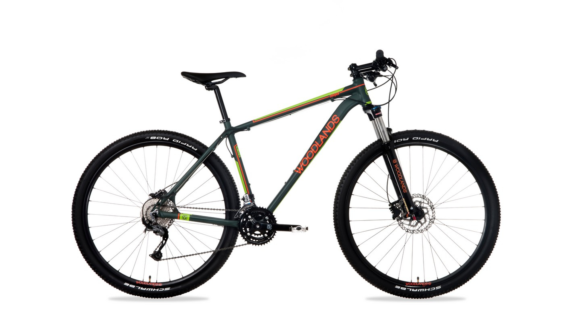 CSEPEL Woodlands Pro 2.1 29" 27SP MTB XC kerékpár, 19" (M), sötétzöld