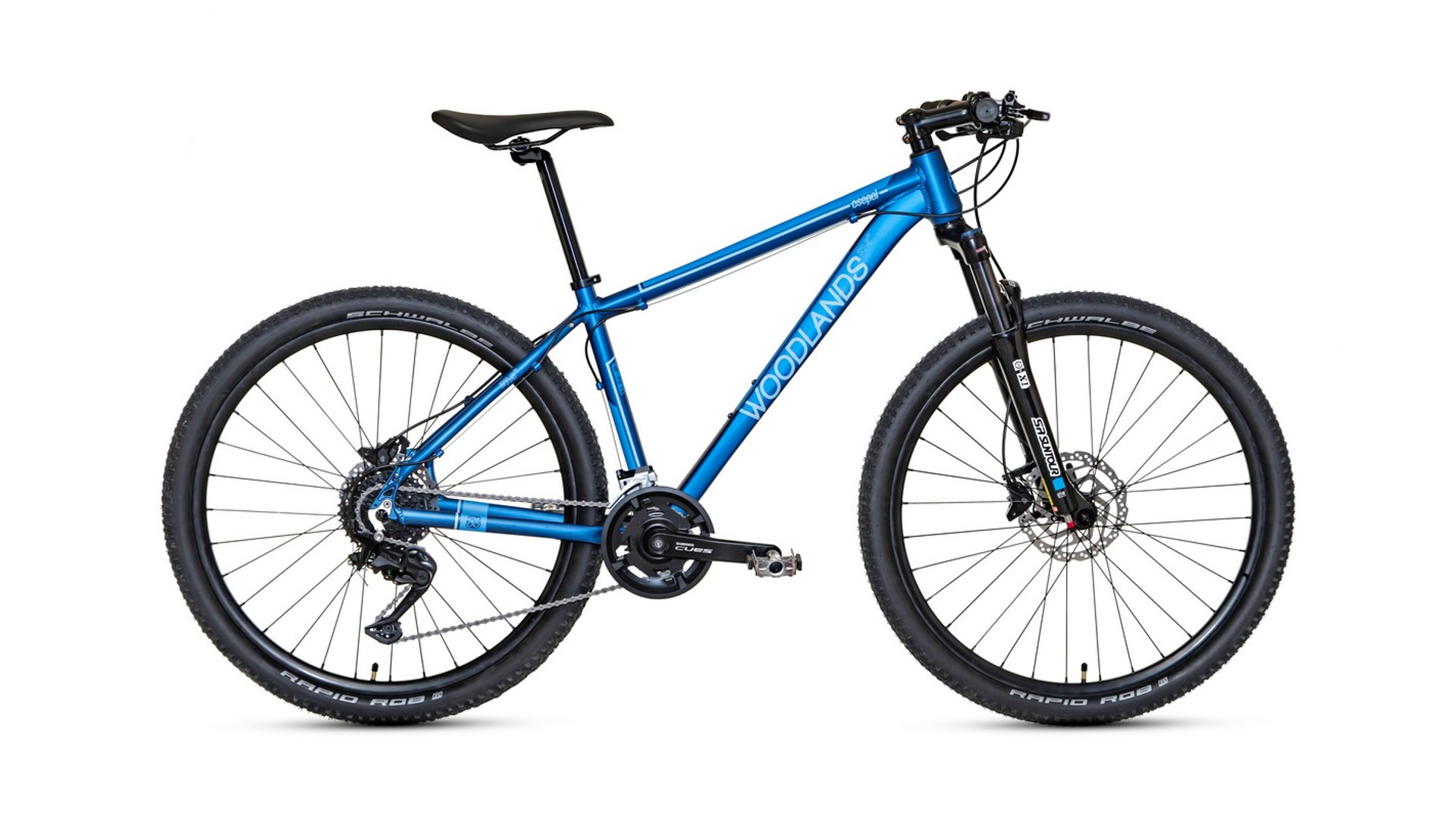 CSEPEL Woodlands Pro Cues 2.1 27,5" 18SP MTB XC kerékpár, 18", matt kék
