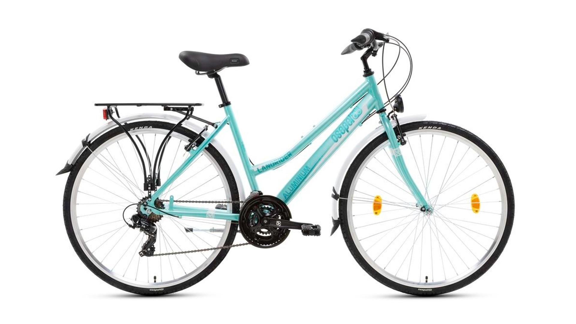 CSEPEL Landrider Alu Női 21SP 28" női túra/trekking kerékpár, 19", türkiz