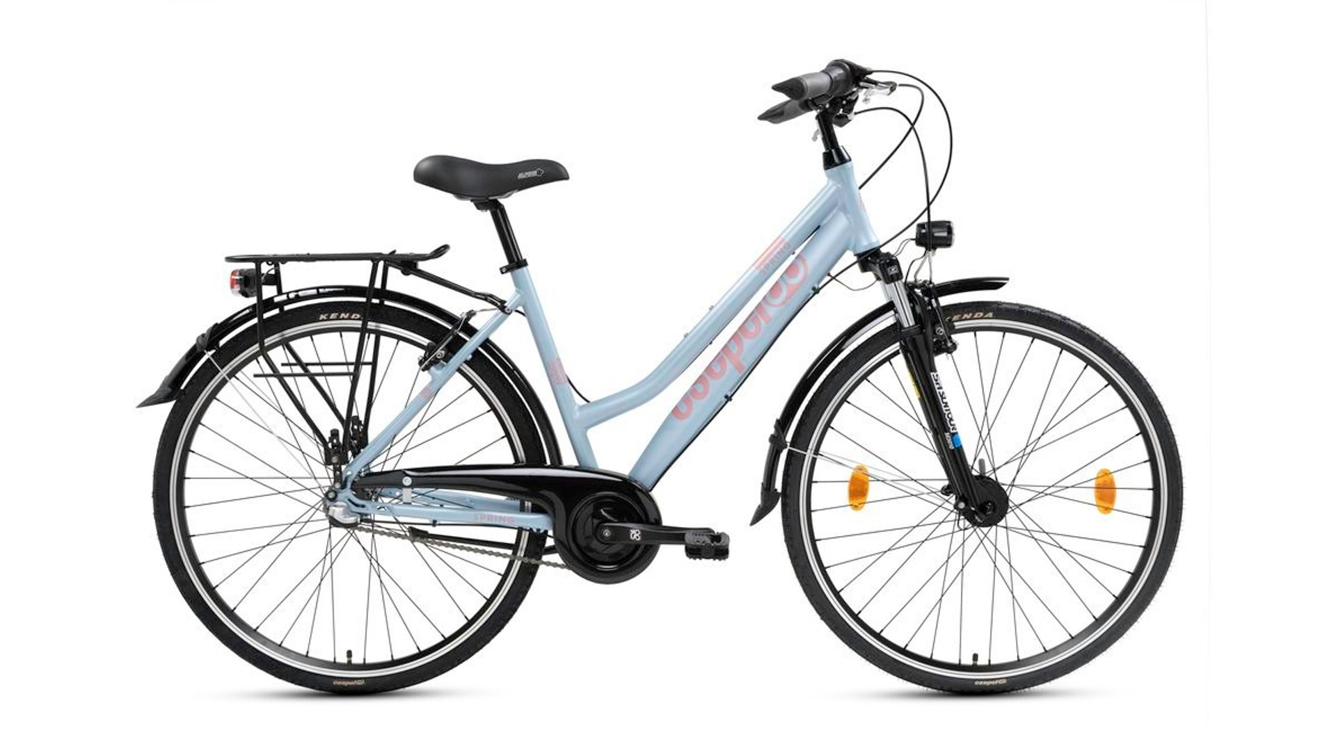 CSEPEL Spring 100 NÖI 28" N3 3 seb., agyváltós női túra/trekking kerékpár, 17", szürke