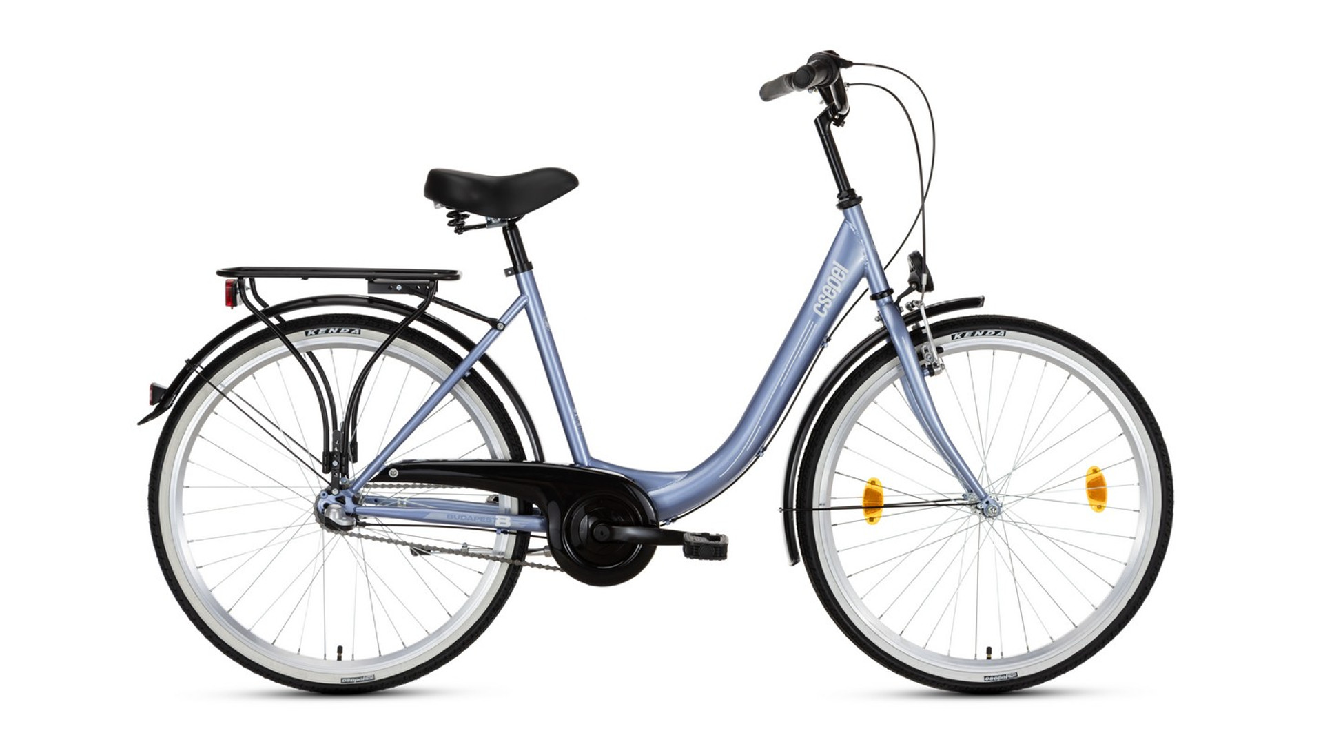 CSEPEL Budapest B 26" Nexus 3 női városi kerékpár, 3-sebességes, agyváltós, 18", sarki kék