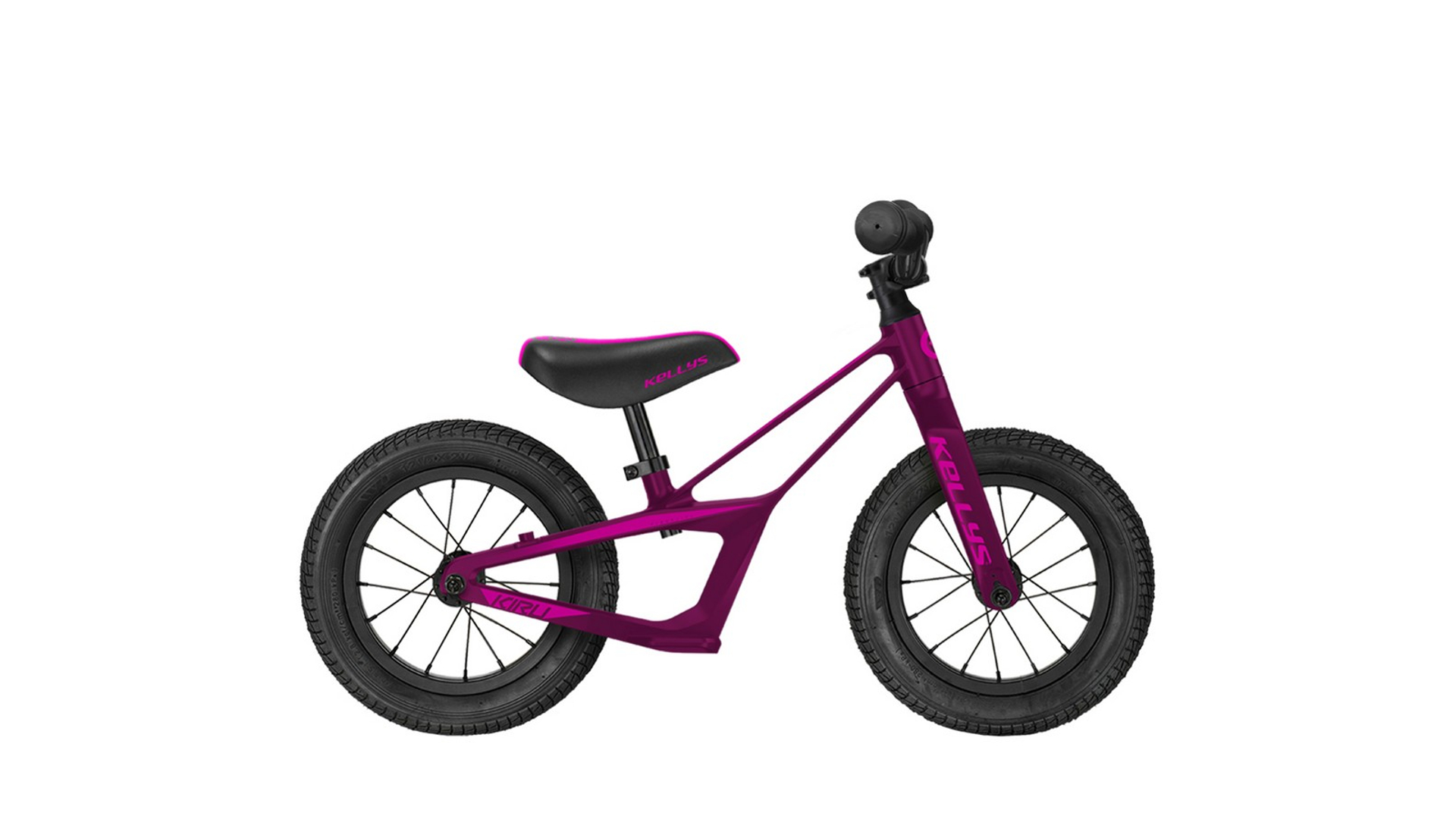 KELLYS Kiru 12" gyermek tanulókerékpár / futóbicikli, Purple