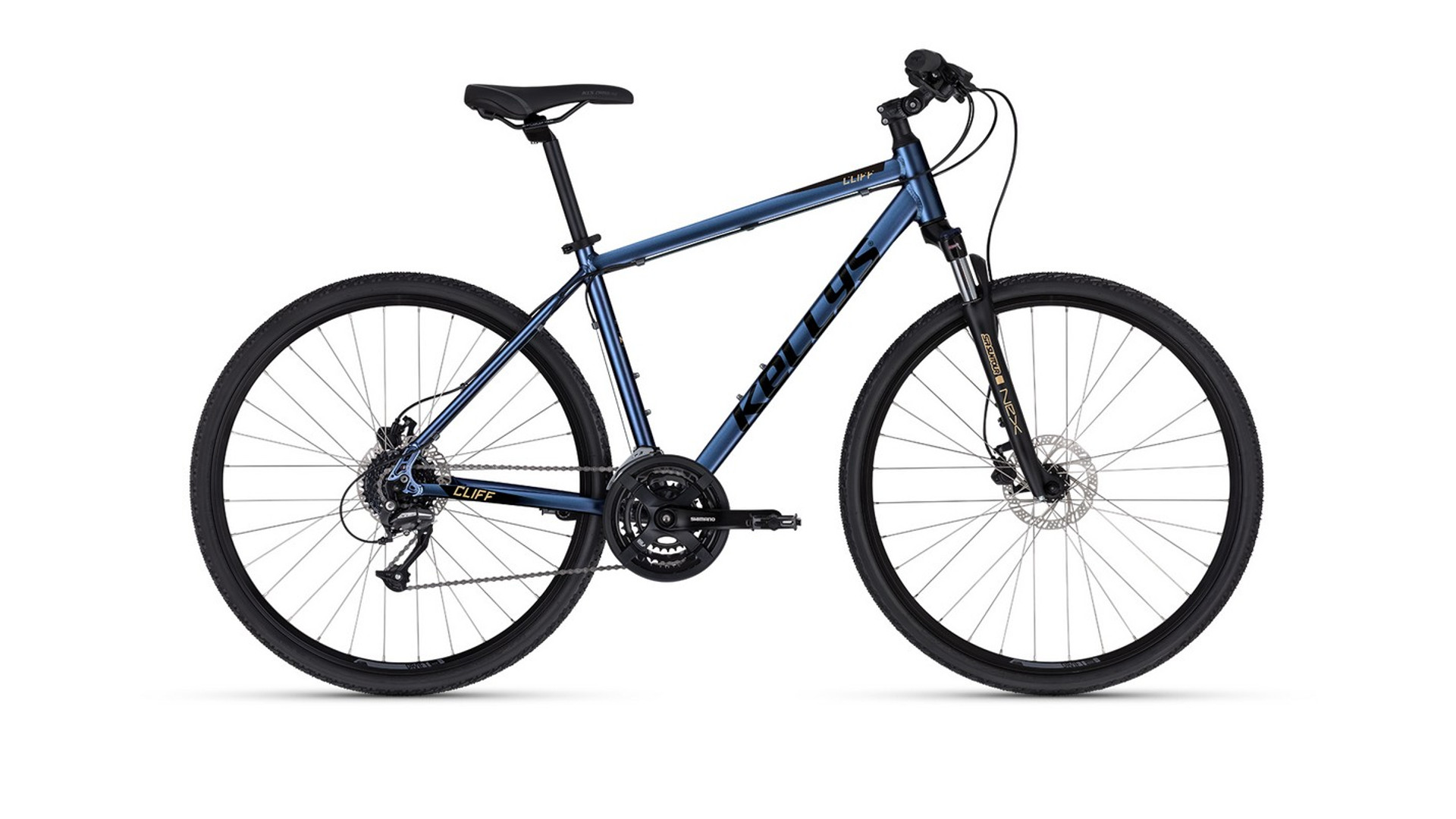 KELLYS Cliff 90 28" férfi cross kerékpár, Thunderstorm Blue, S (155-170cm)