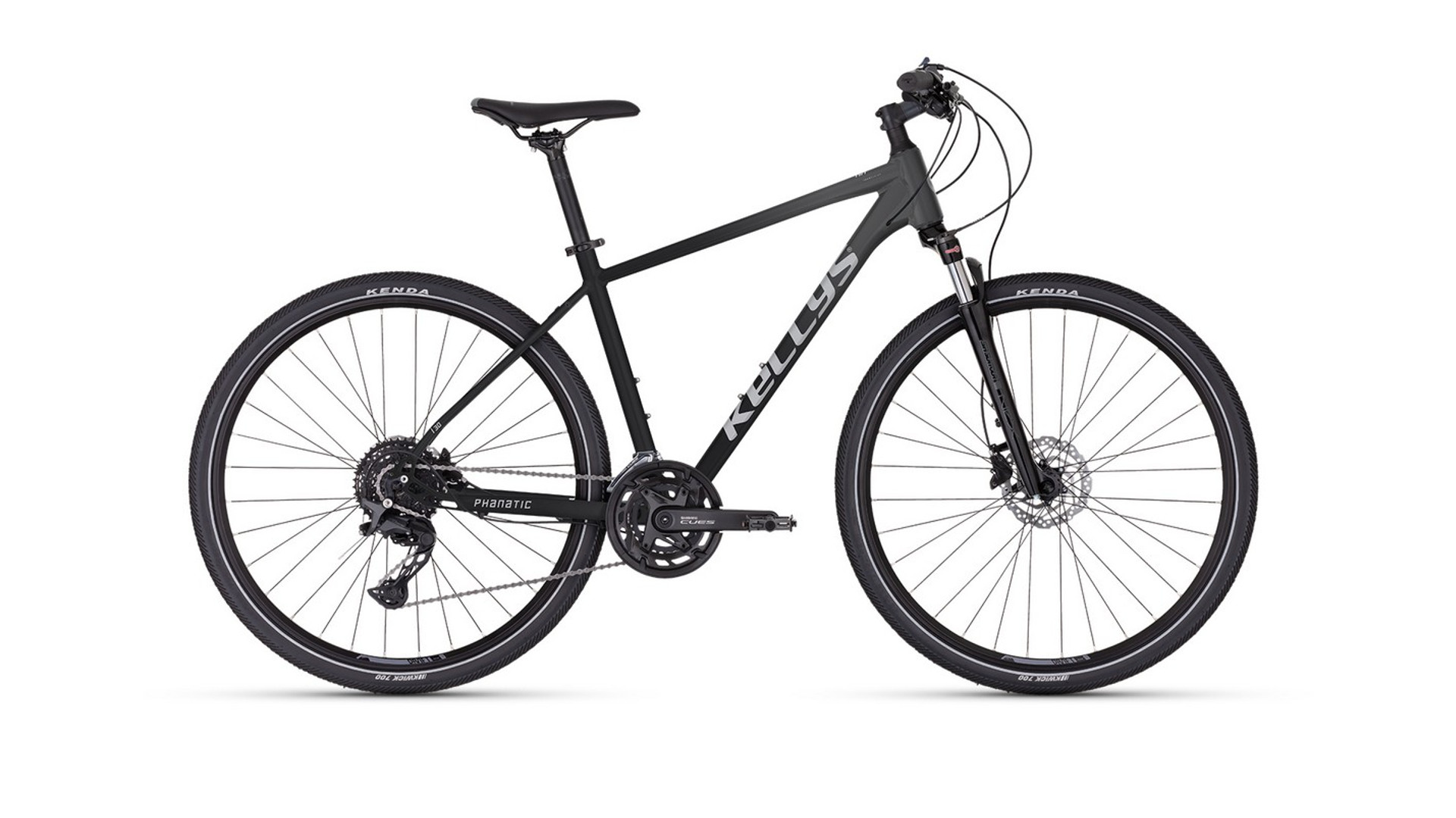 KELLYS Phanatic 30 28" férfi cross kerékpár, Anthracite, M (165-180cm) KELLYS Phanatic 30 28" férfi cross kerékpár, Anthracite, M (165-180cm)