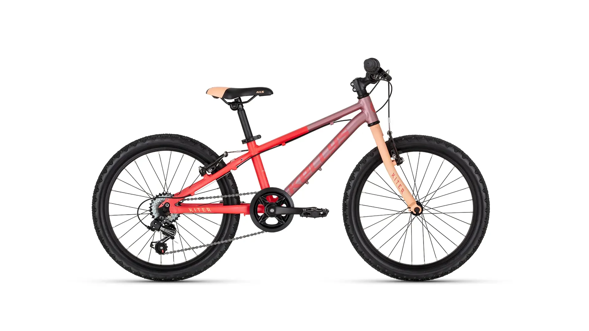 KELLYS Kiter 30 20" gyermek / junior MTB kerékpár, alu, Coral Dream KELLYS Kiter 30 20" gyermek / junior MTB kerékpár, alu, Coral Dream