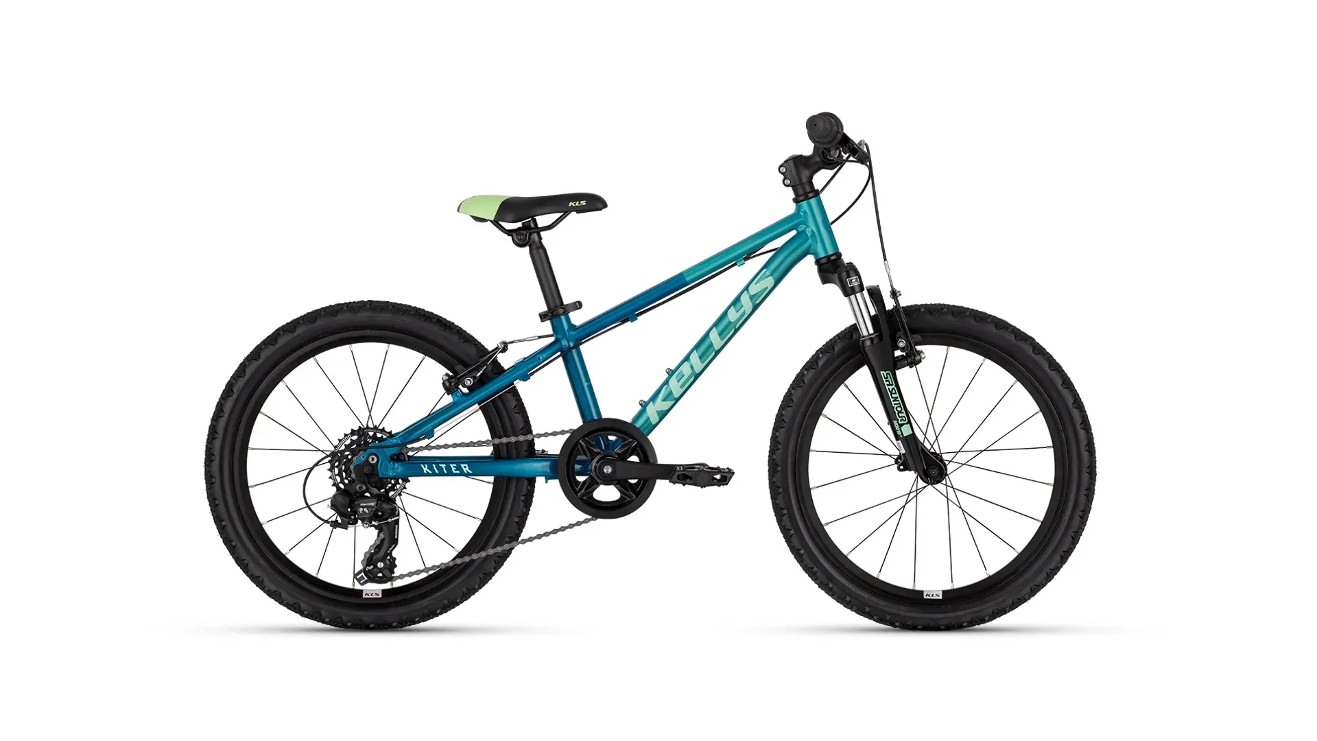KELLYS Kiter 50 20" MTB gyermekkerékpár, Ocean Blue (115-135cm) KELLYS Kiter 50 20" MTB gyermekkerékpár, Ocean Blue (115-135cm)