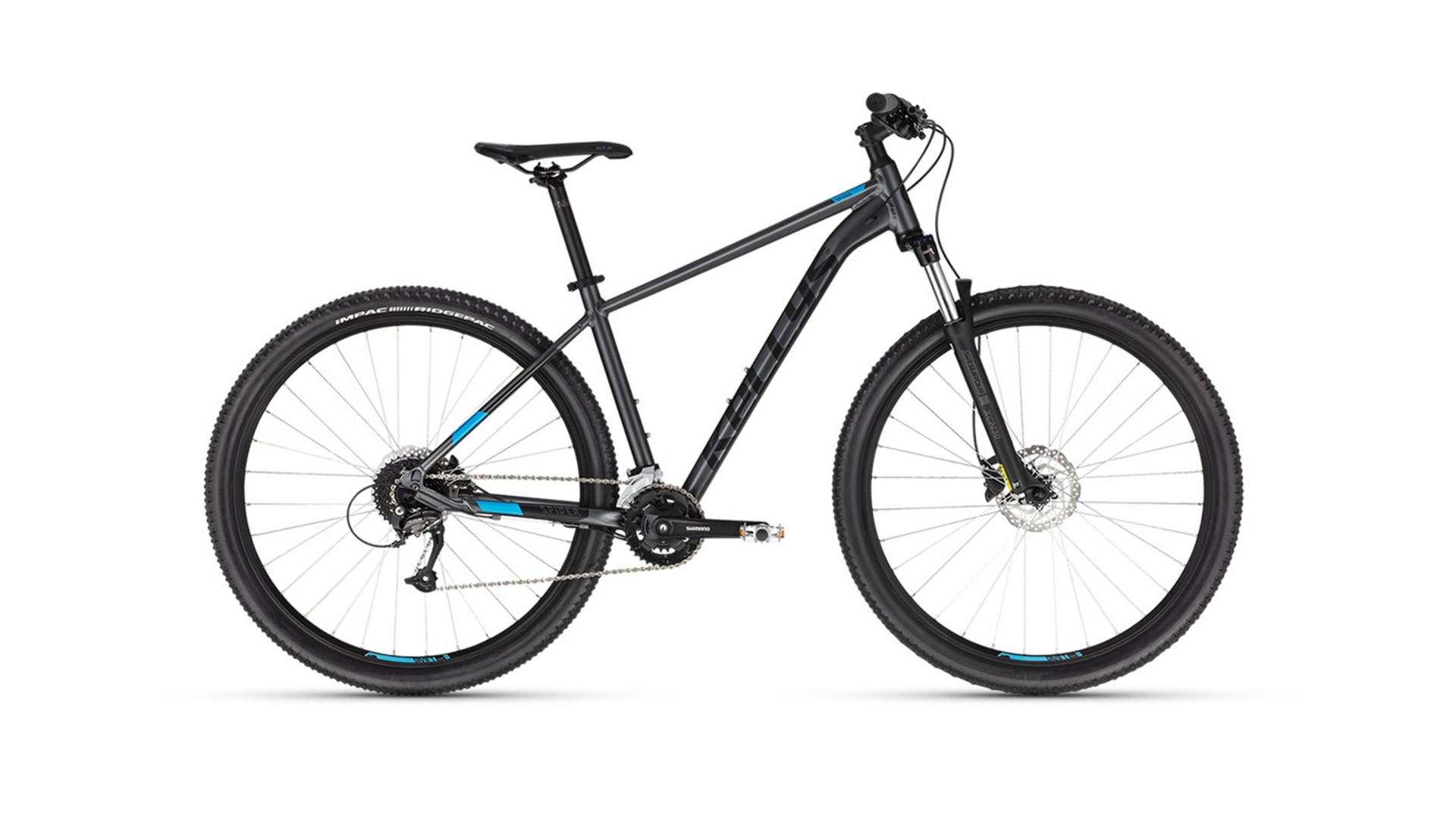 KELLYS Spider 70 27.5" MTB XC kerékpár, Black, M (175-186cm) KELLYS Spider 70 27.5" MTB XC kerékpár, Black, M (175-186cm)