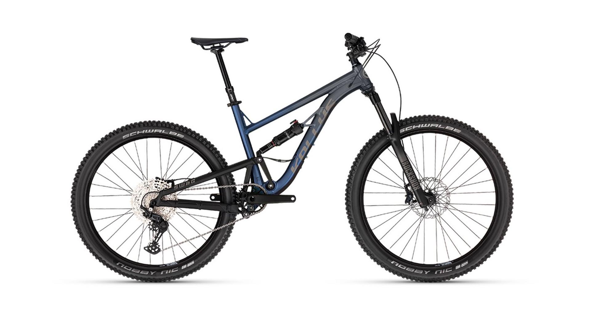 KELLYS Swag 10 29"/27.5" MTB/enduro fully kerékpár, Quartz Blue, L (187-195cm)