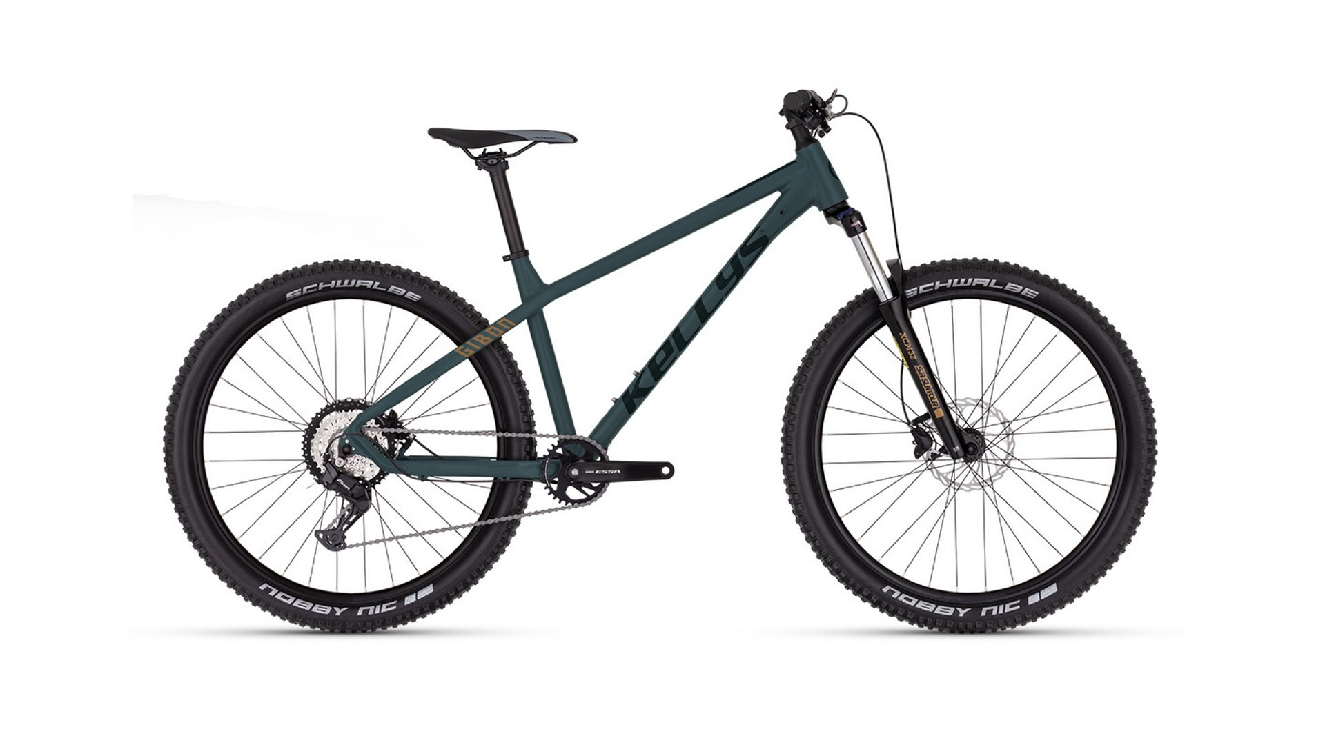 KELLYS Gibon 05 27.5" MTB trail kerékpár, Ebony Green, M (170-185cm) KELLYS Gibon 05 27.5" MTB trail kerékpár, Ebony Green, M (170-185cm)