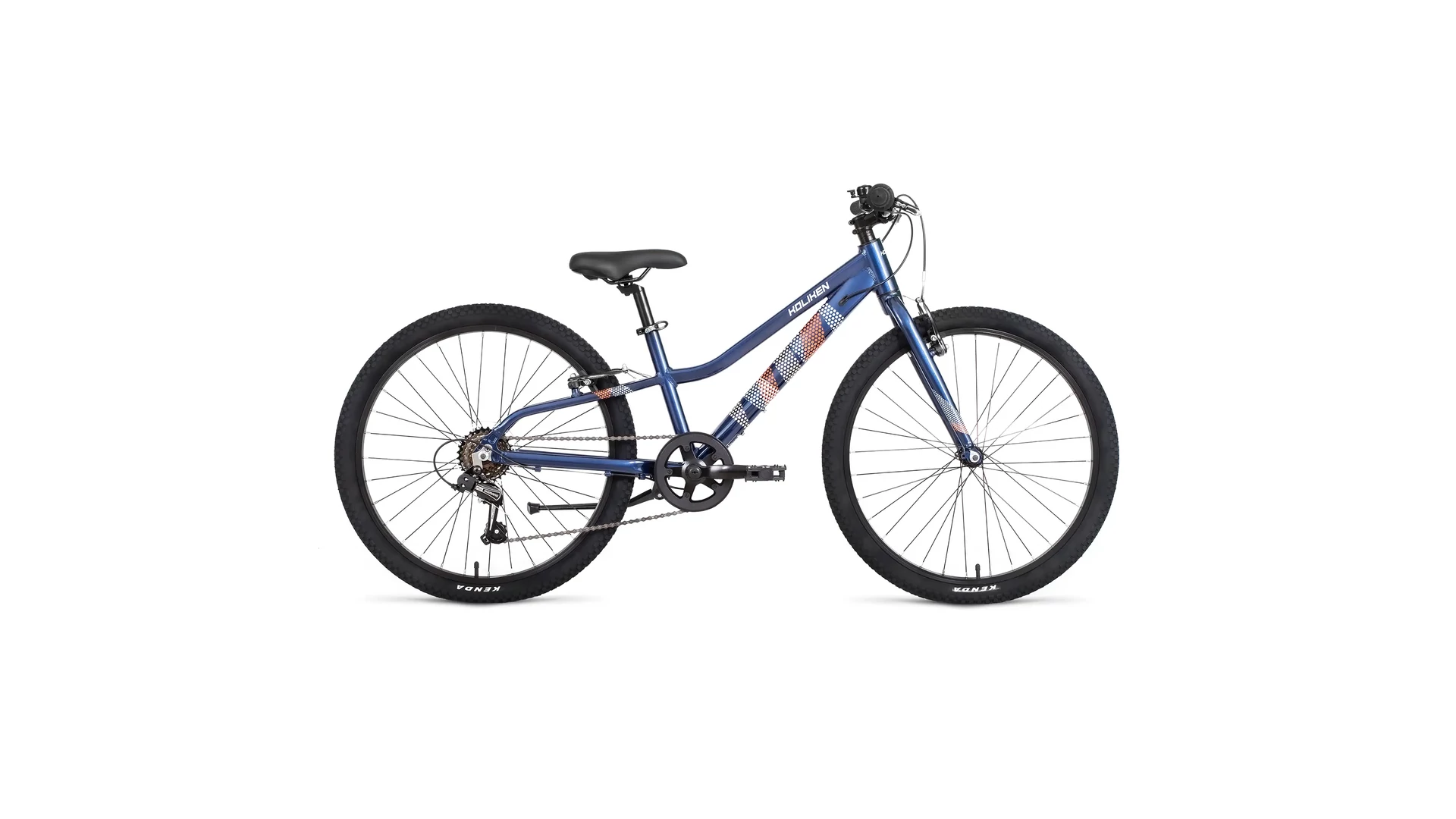 KOLIKEN Hard 24" gyermekkerékpár, 6 sebességes, alu, metál kék KOLIKEN Hard 24" gyermekkerékpár, 6 sebességes, alu, metál kék
