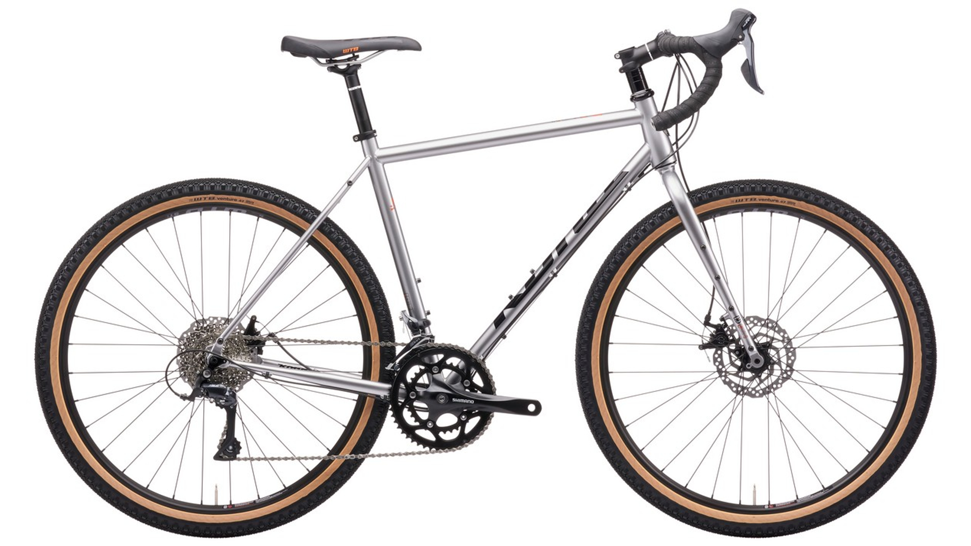 KONA Rove 2021 gravel kerékpár, Gloss Faux Chrome, 48cm