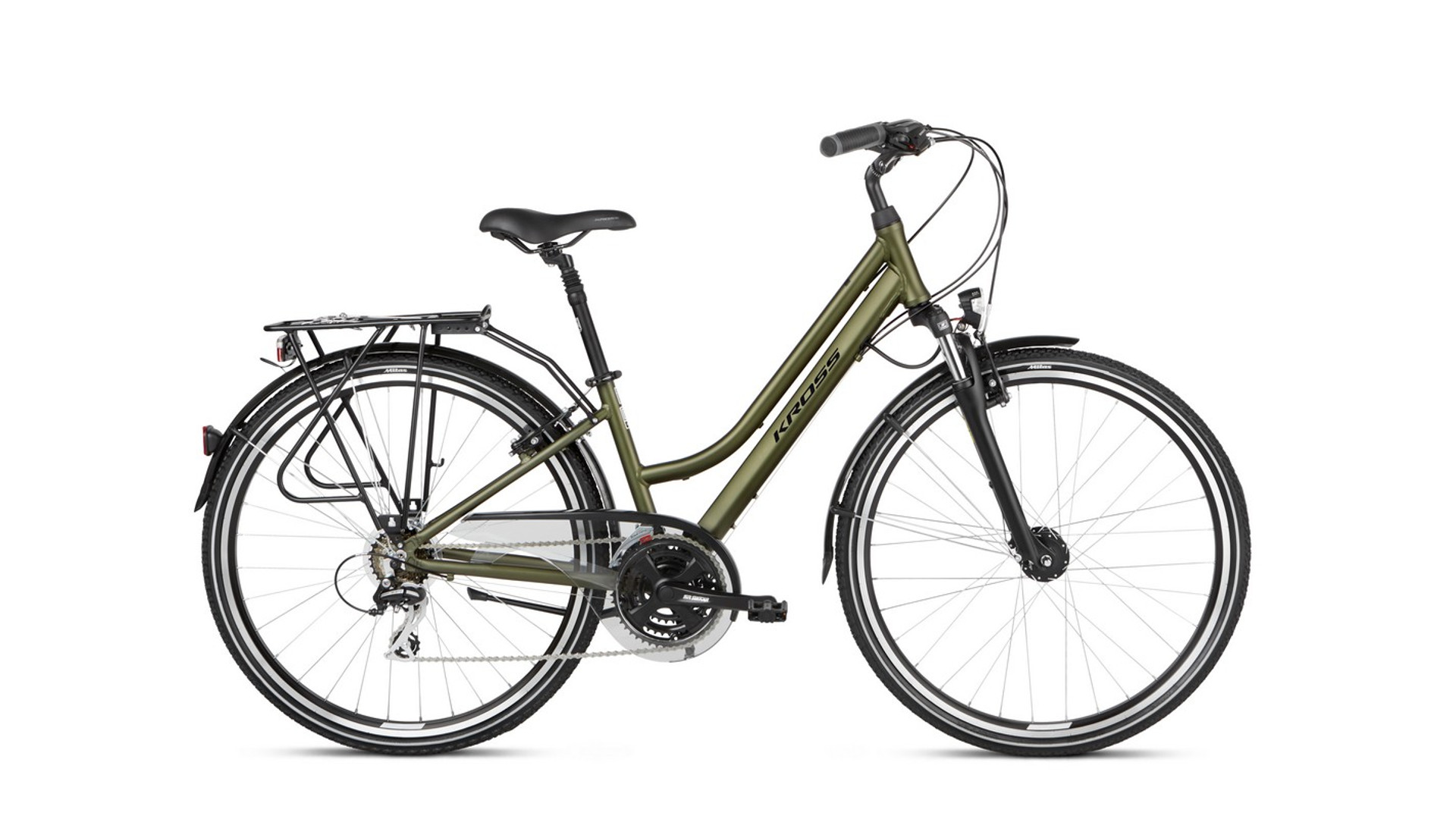 KROSS Trans 3.0 D 28" női trekking kerékpár, khaki / black matt, S (15") KROSS Trans 3.0 D 28" női trekking kerékpár, khaki / black matt, S (15")