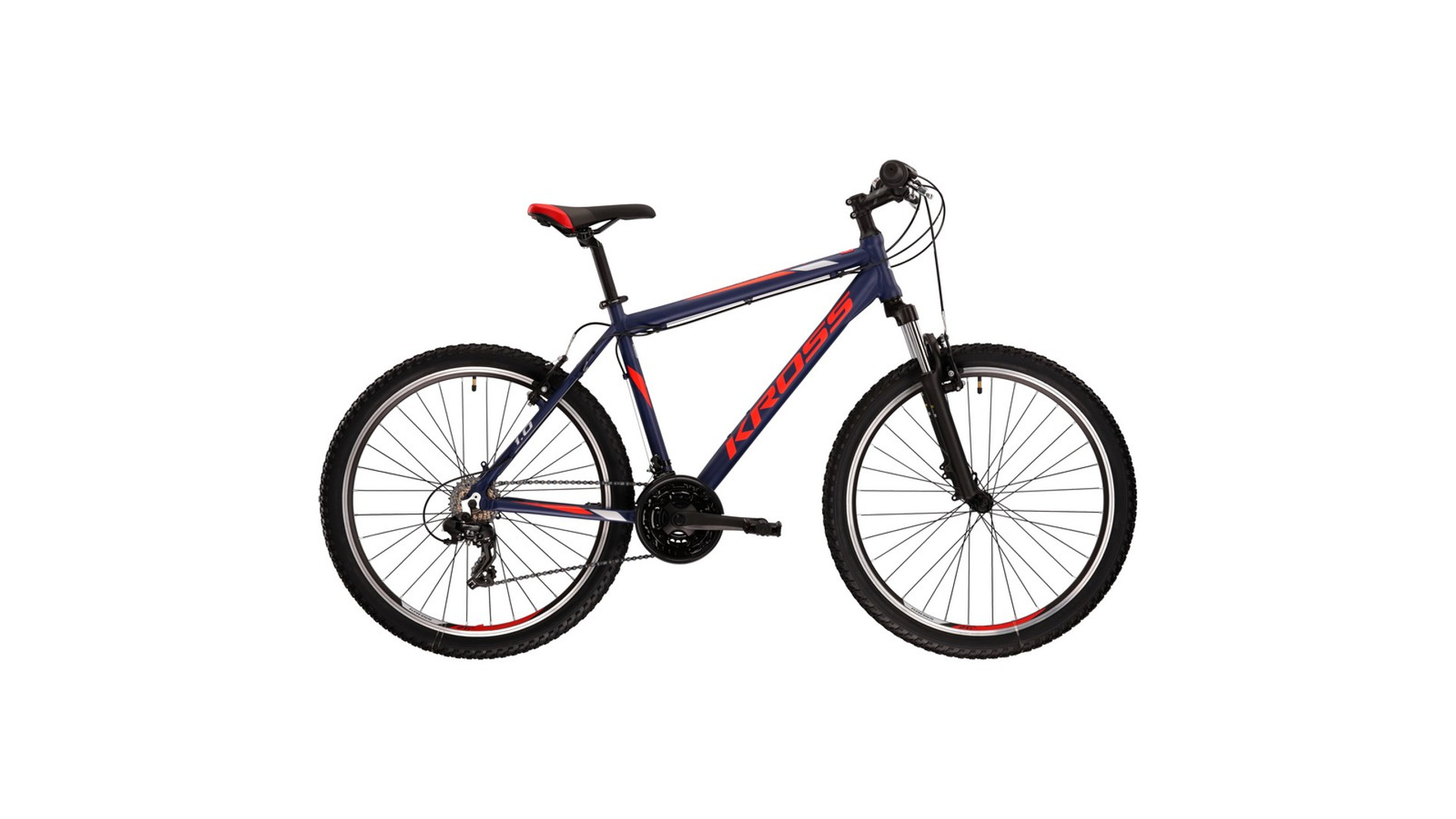 KROSS Hexagon 1.0 26" MTB kerékpár, navy blue/red/grey matt, S (17") KROSS Hexagon 1.0 26" MTB kerékpár, navy blue/red/grey matt, S (17")