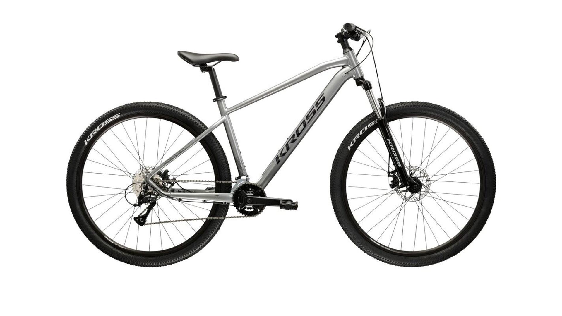 KROSS Hexagon 3.0 GEN2 27.5" MTB kerékpár, gray/navy blue gloss, S (15")