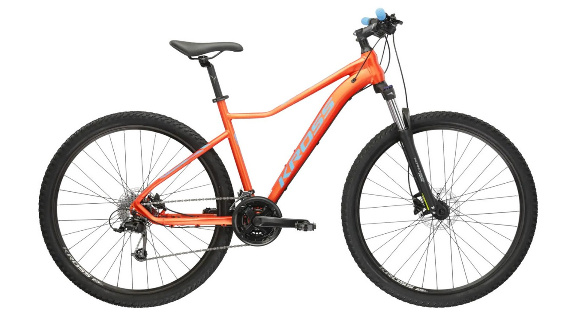 KROSS Lea 6.0 27.5" női MTB kerékpár, orange/blue/mat, XS (16")