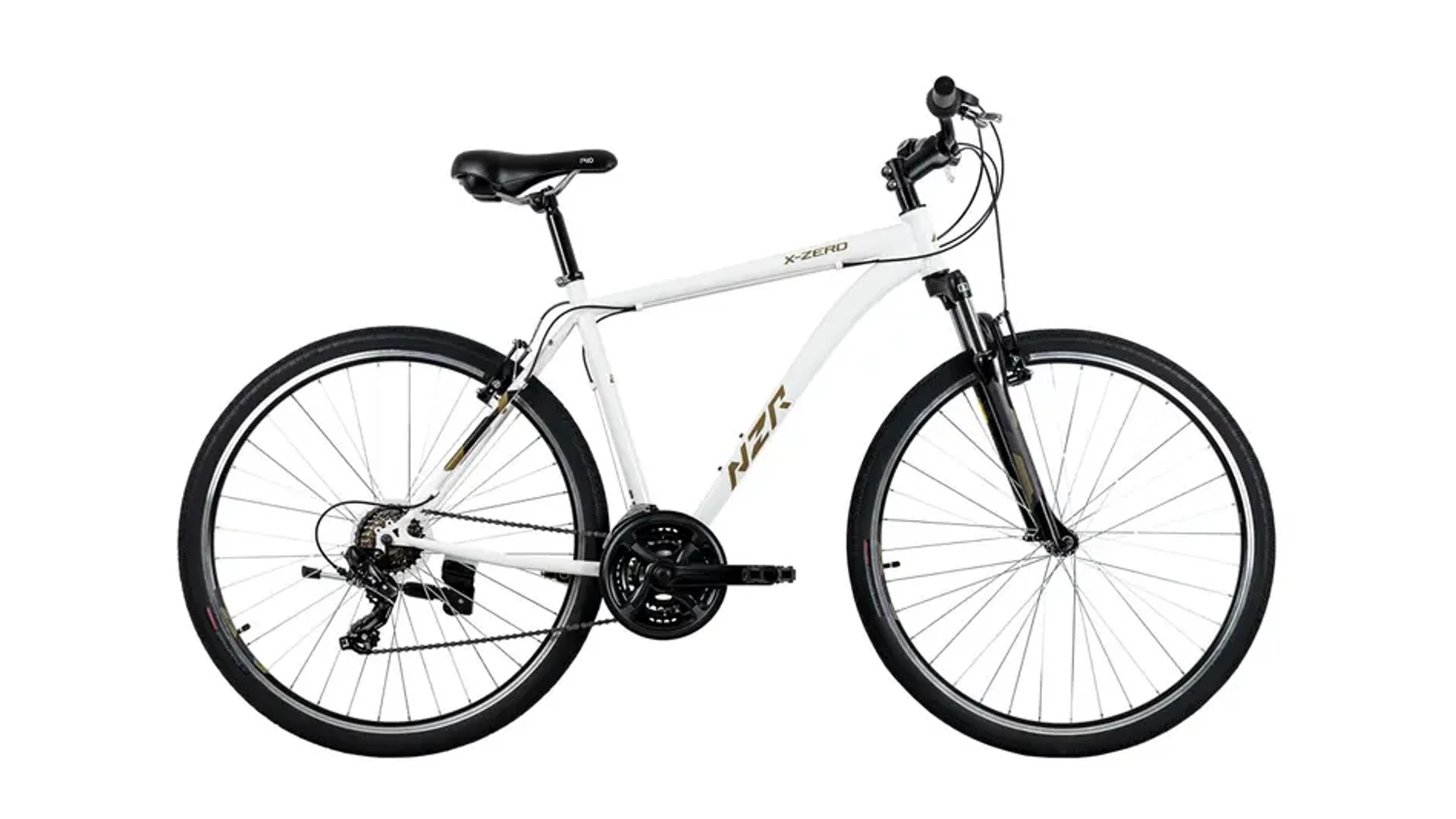 NEUZER X-Zero 28" férfi cross-trekking kerékpár, fehér/okker, 19" NEUZER X-Zero 28" férfi cross-trekking kerékpár, fehér/okker, 19"
