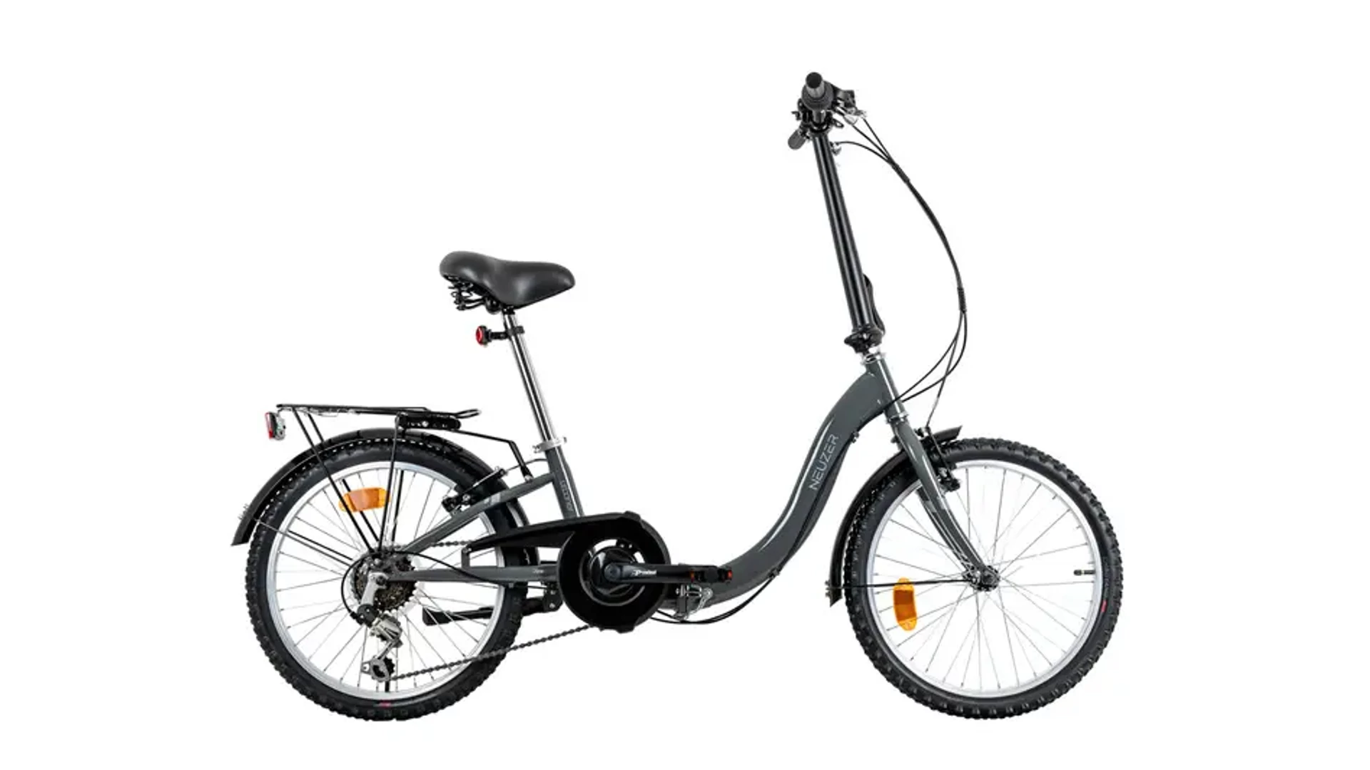 NEUZER Folding City 20" városi összecsukható kerékpár, sötétszürke/szürke NEUZER Folding City 20" városi összecsukható kerékpár, sötétszürke/szürke