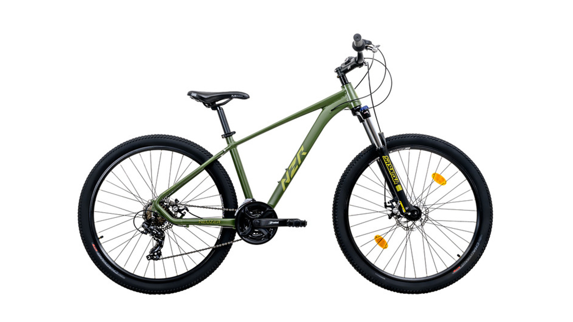 NEUZER Duster Hobby Disc 2024 27.5" férfi MTB hardtail kerékpár, zöld, L (20")