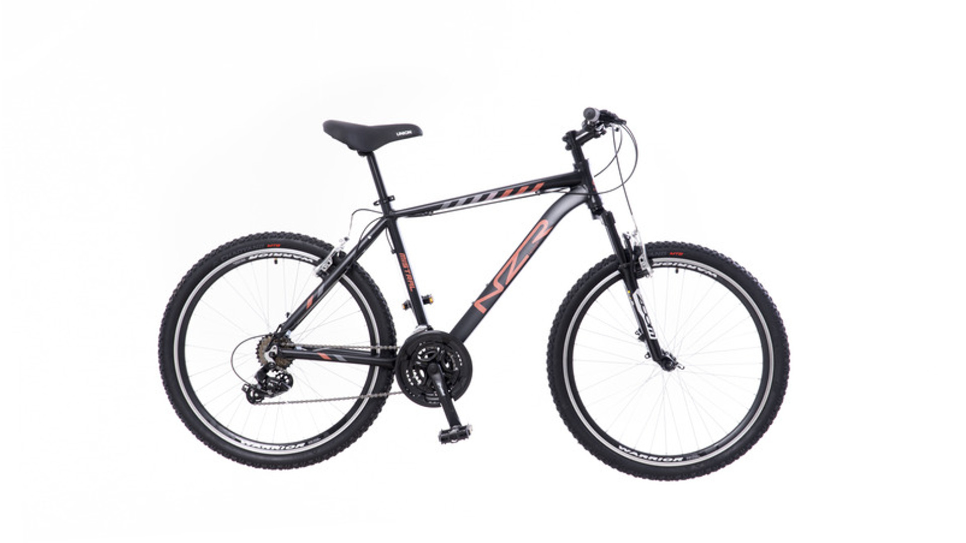 NEUZER Mistral 50 26" női MTB kerékpár, teleszkópos, fekete/pink-kék, 17"