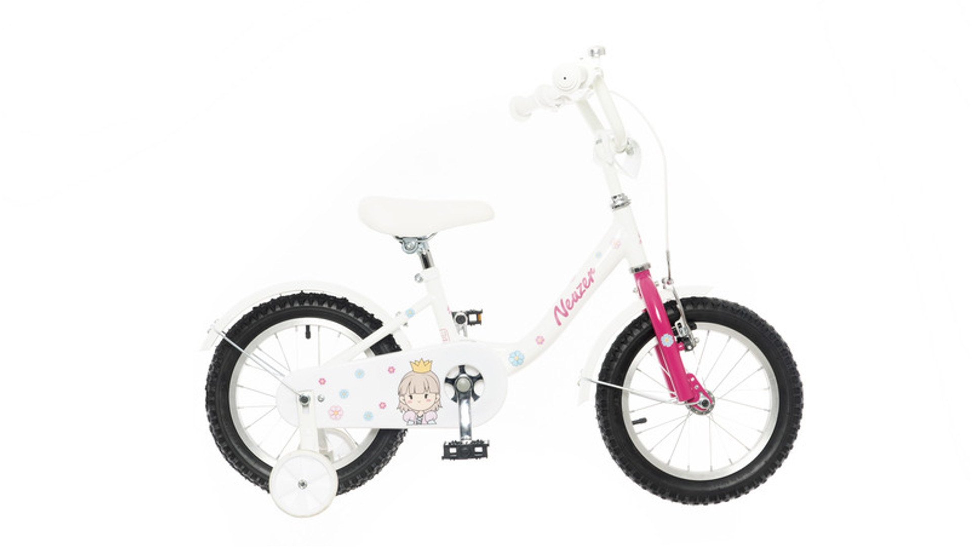 NEUZER BMX 16 lány gyerekkerékpár, 16"/1 seb., kontrás, fehér hercegnős NEUZER BMX 16 lány gyerekkerékpár, 16"/1 seb., kontrás, fehér hercegnős