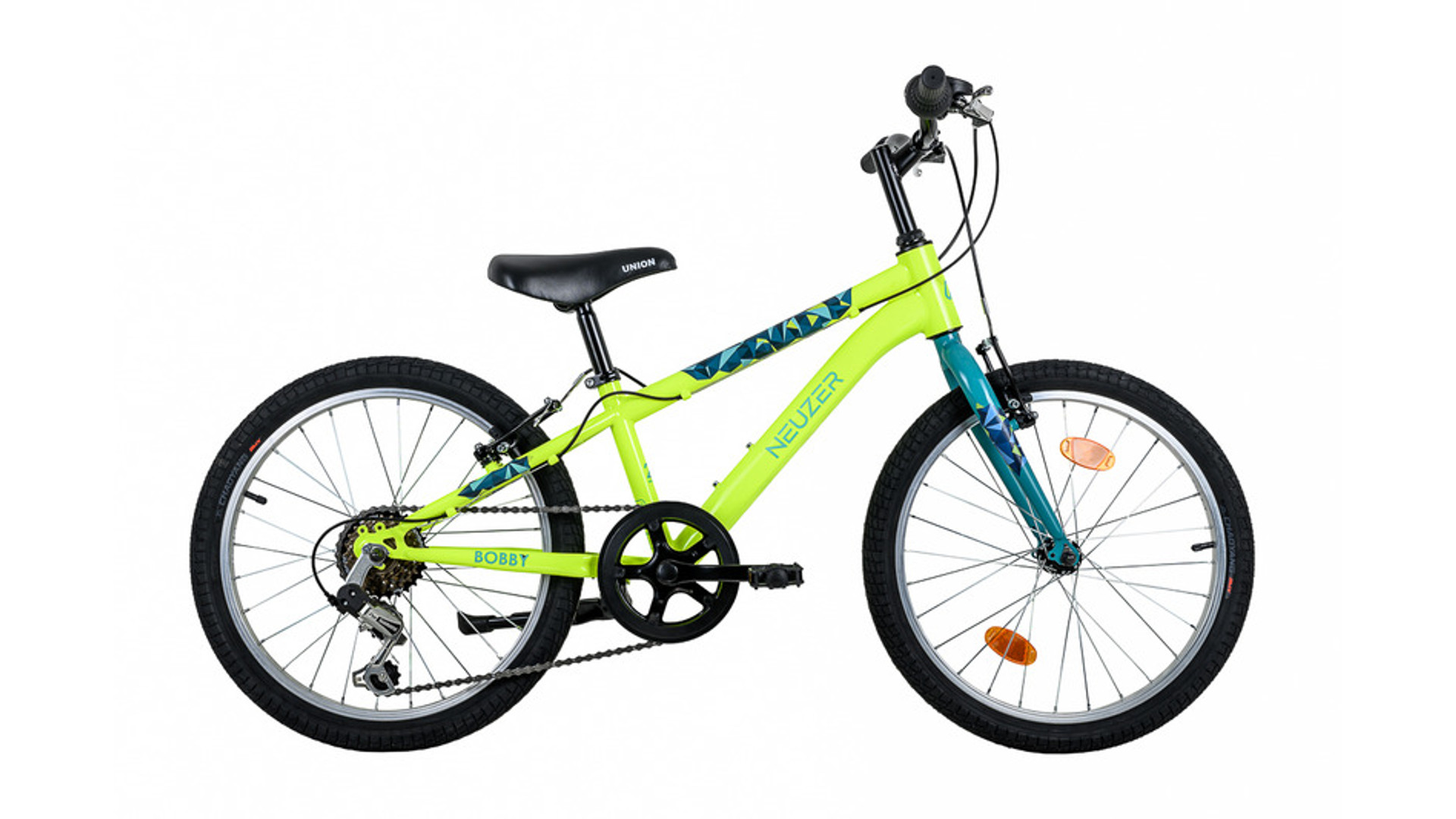 NEUZER Bobby 20 6S fiú MTB gyerekkerékpár, 20"/6 seb., sárga