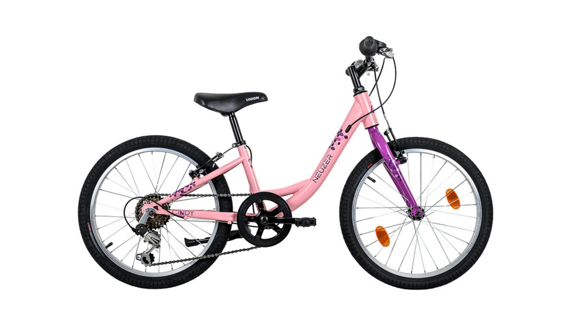 NEUZER Cindy 20 6S lány MTB gyerekkerékpár, 20"/6 seb., rózsaszín