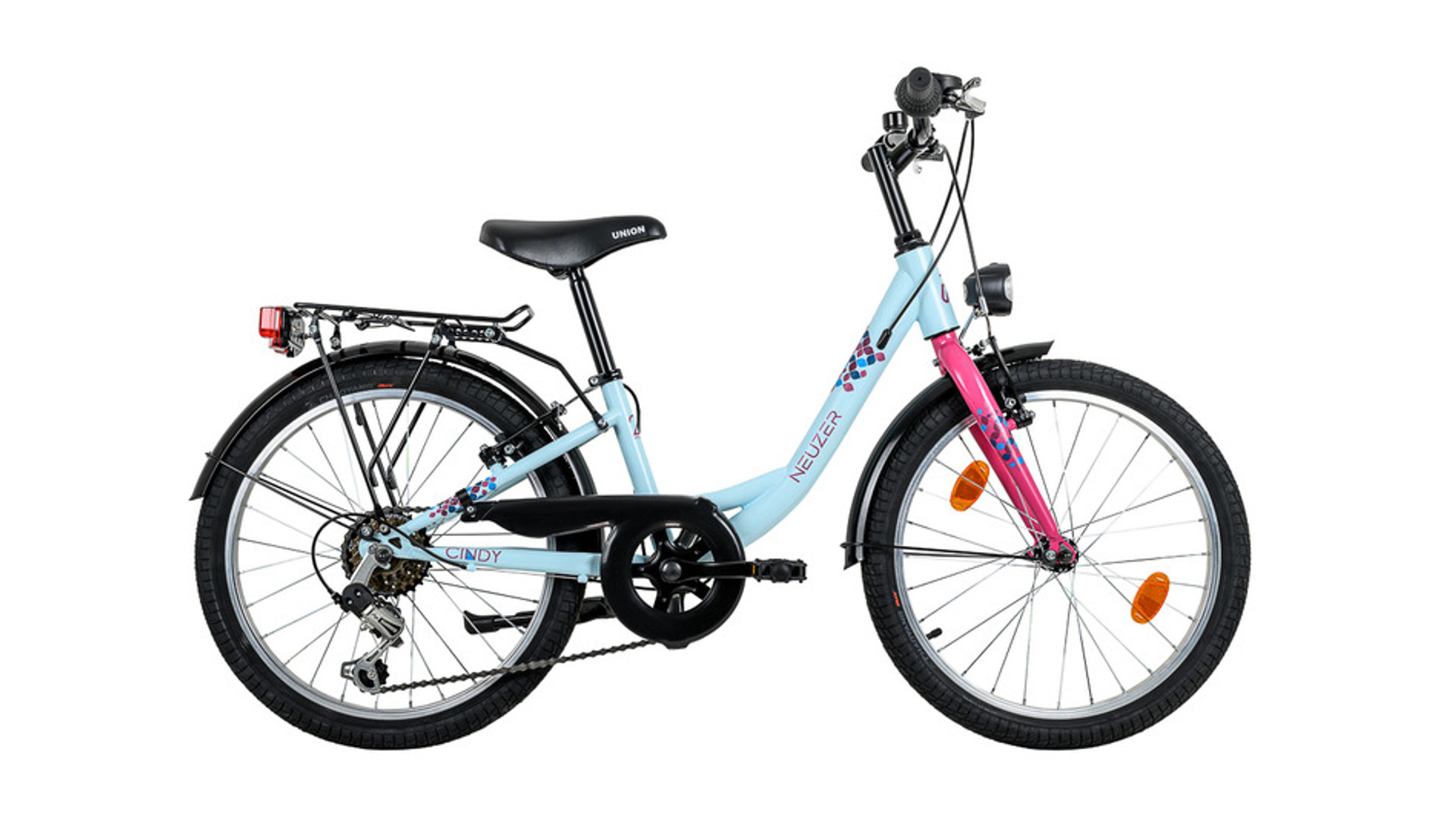 NEUZER Cindy 20 City lány MTB gyerekkerékpár, 20"/6 seb., babyblue