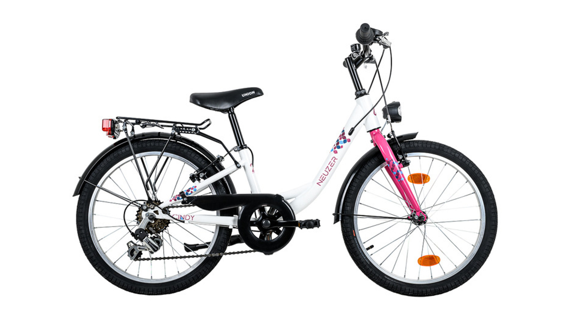 NEUZER Cindy 20 City lány MTB gyerekkerékpár, 20"/6 seb., fehér