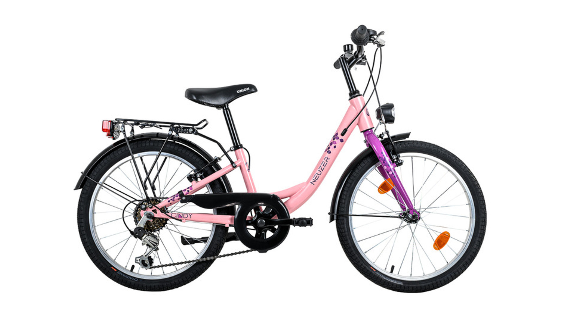 NEUZER Cindy 20 City lány MTB gyerekkerékpár, 20"/6 seb., rózsaszín