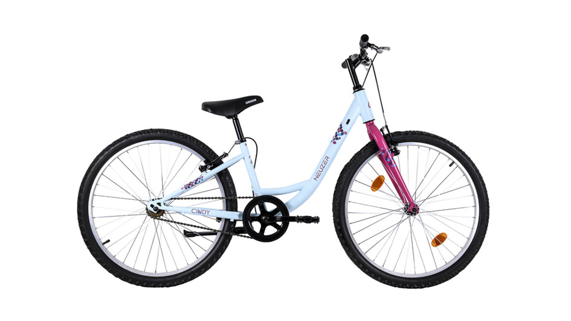 NEUZER Cindy 24 1S lány MTB gyerekkerékpár, 24"/1 seb., babyblue
