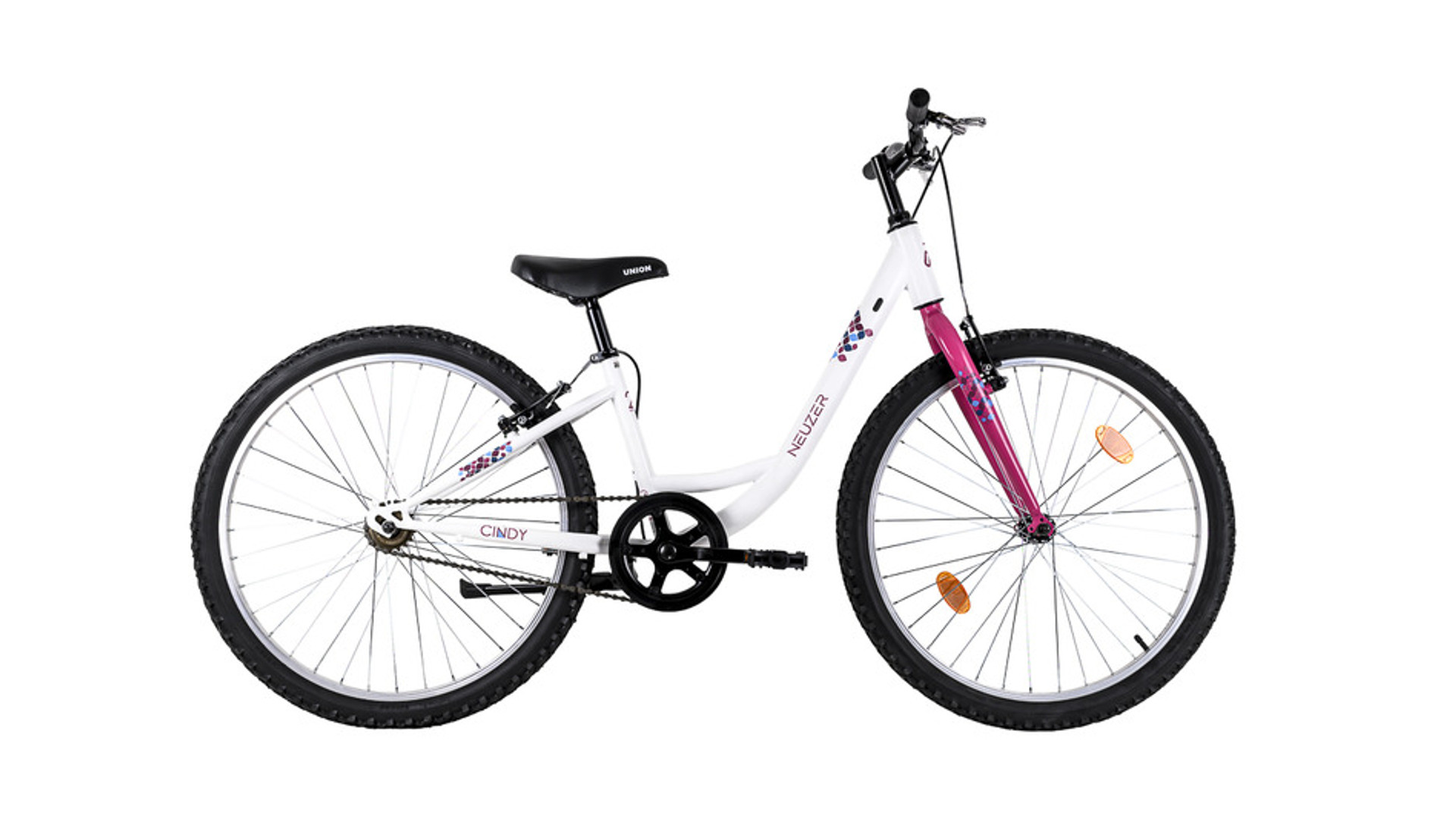 NEUZER Cindy 24 1S lány MTB gyerekkerékpár, 24"/1 seb., fehér