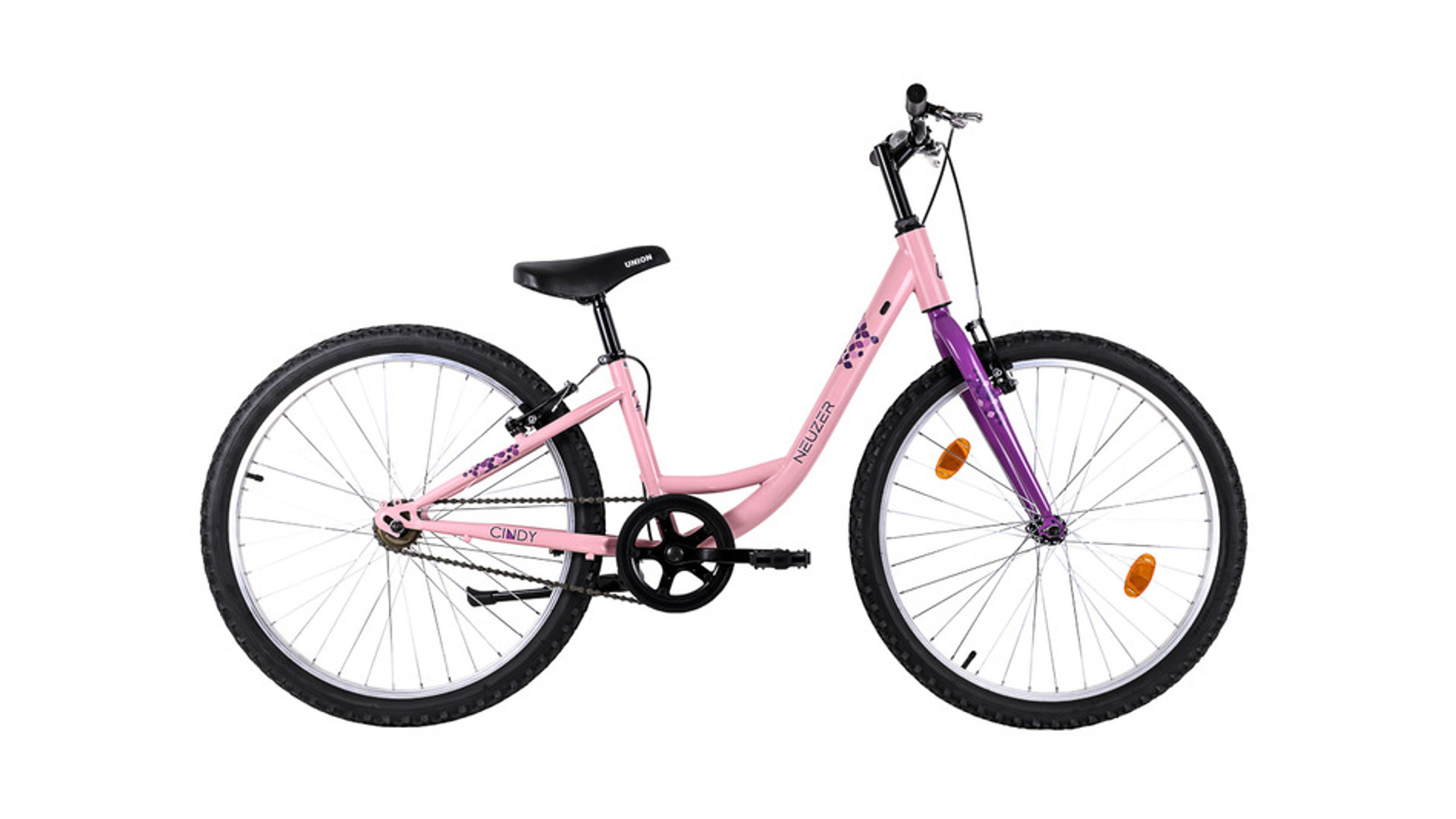 NEUZER Cindy 24 1S lány MTB gyerekkerékpár, 24"/1 seb., rózsaszín