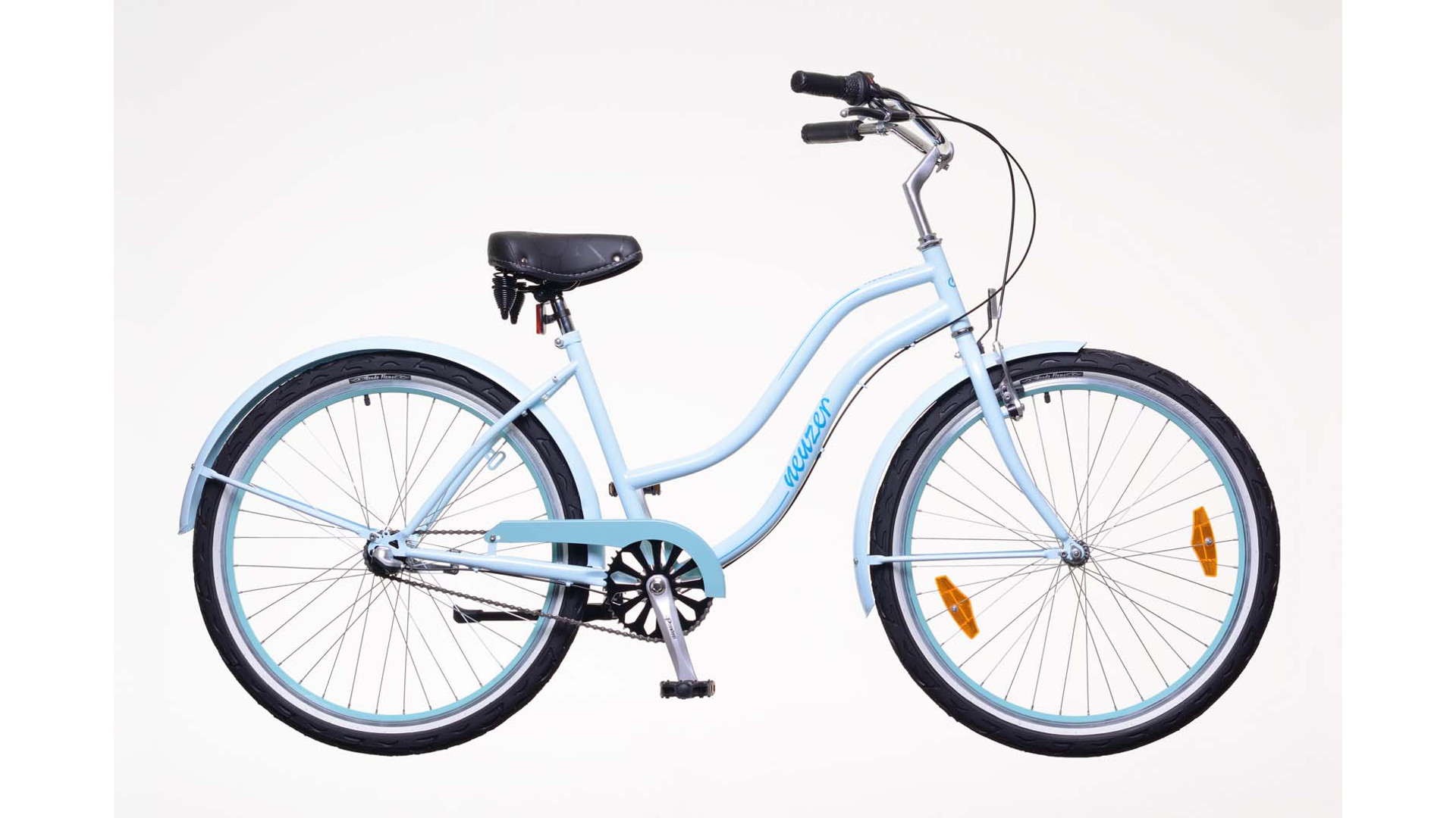 NEUZER Miami 26" női városi / cruiser kerékpár, 3 seb. agyváltós, babyblue/türkiz