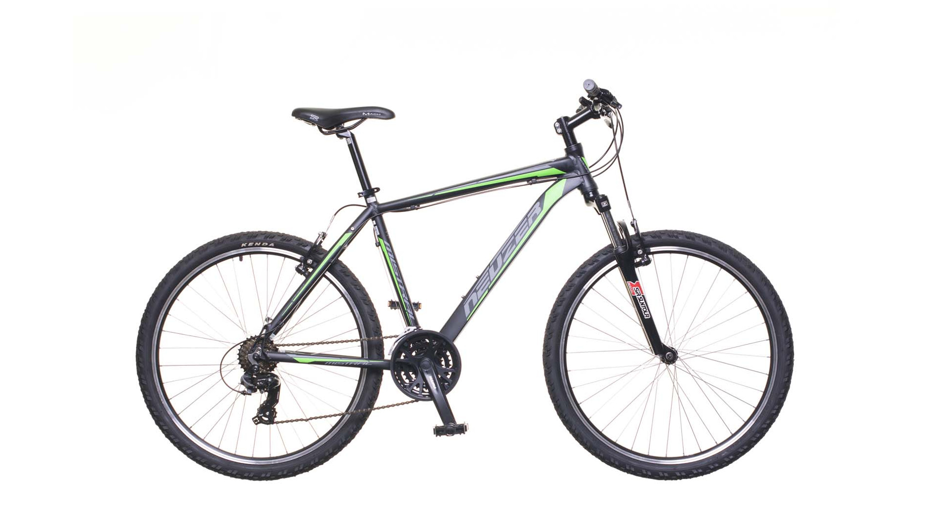 NEUZER Mistral 50 férfi MTB kerékpár, fekete / zöld-szürke, 19'' NEUZER Mistral 50 férfi MTB kerékpár, fekete / zöld-szürke, 19''