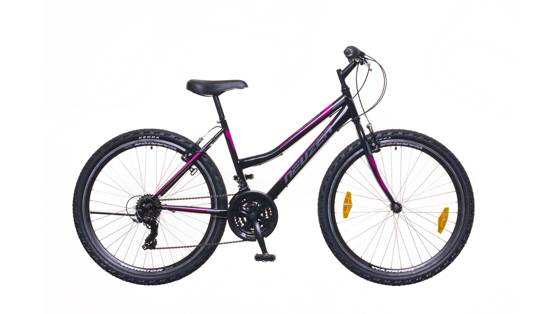 NEUZER Nelson 30 női MTB kerékpár, fekete / szürke-pink, 19''