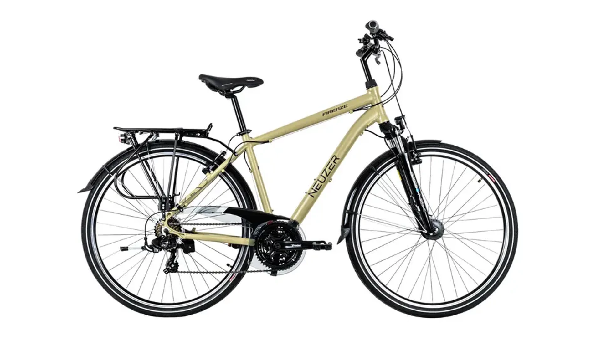 NEUZER Firenze 100 28" férfi túra/trekking kerékpár, sárgásszürke/fekete matt, 19" NEUZER Firenze 100 28" férfi túra/trekking kerékpár, sárgásszürke/fekete matt, 19"