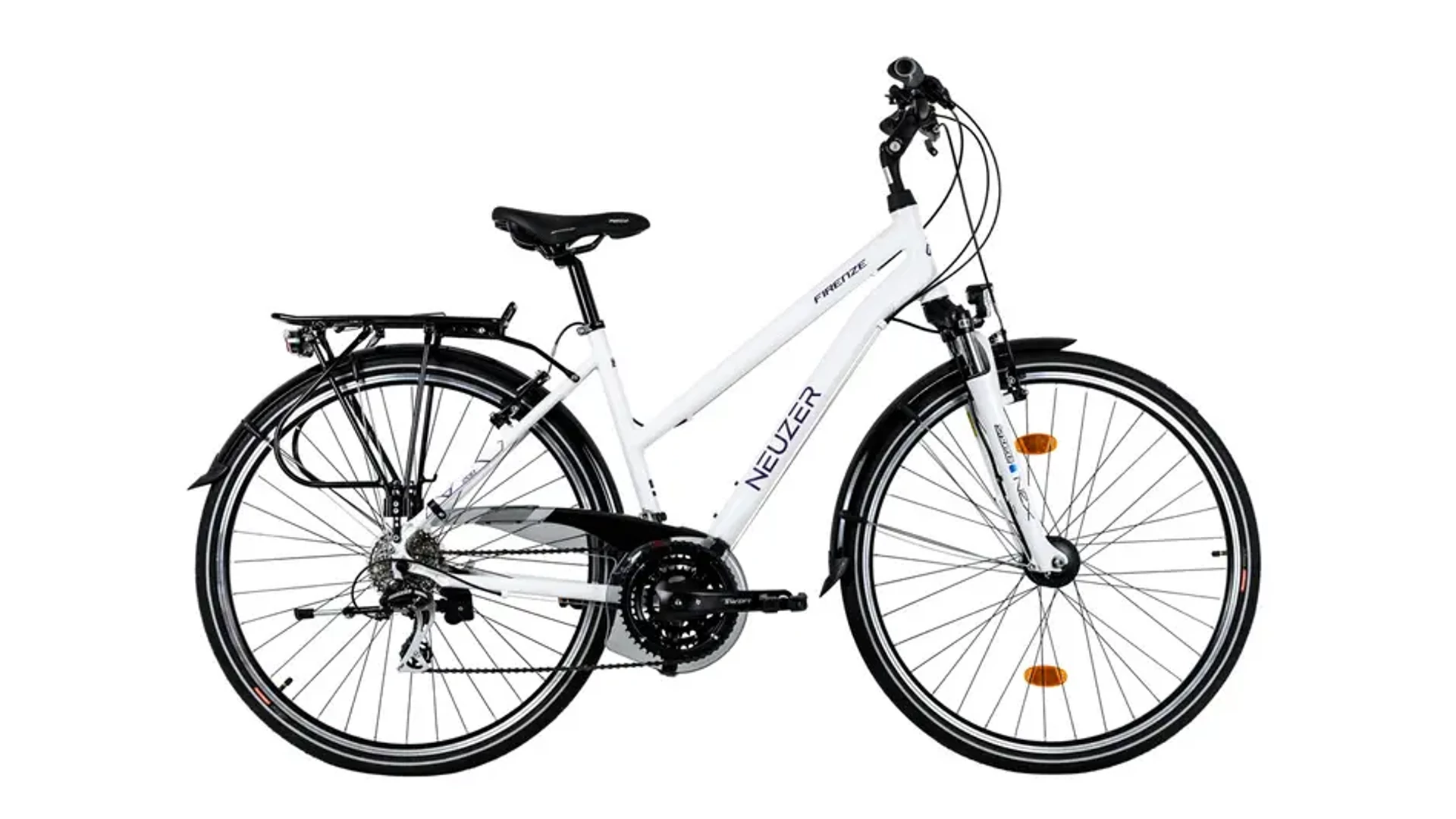 NEUZER Firenze 200 28" női túra/trekking kerékpár, fehér/lila, 17"