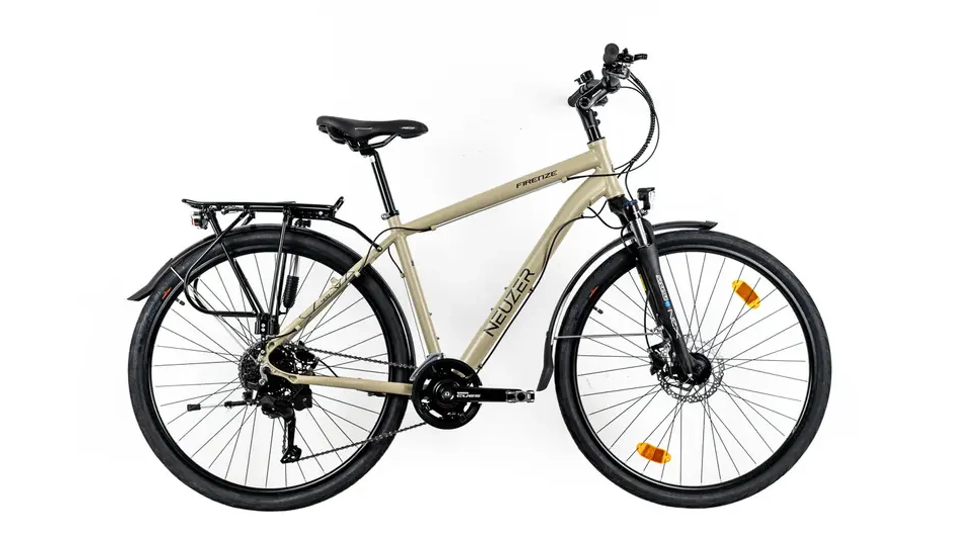 NEUZER Firenze 400 28" férfi túra/trekking kerékpár, sárgásszürke/fekete matt, 19" NEUZER Firenze 400 28" férfi túra/trekking kerékpár, sárgásszürke/fekete matt, 19"