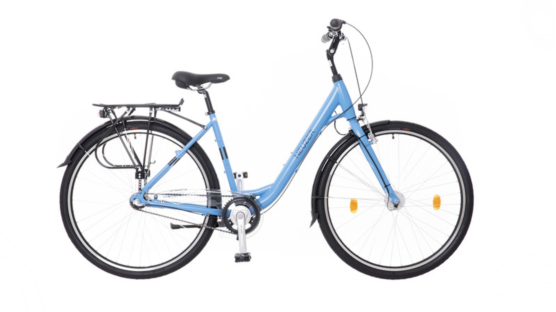 NEUZER Padova 28" női városi kerékpár, 3 seb. agyváltós, kék/fekete, 17"