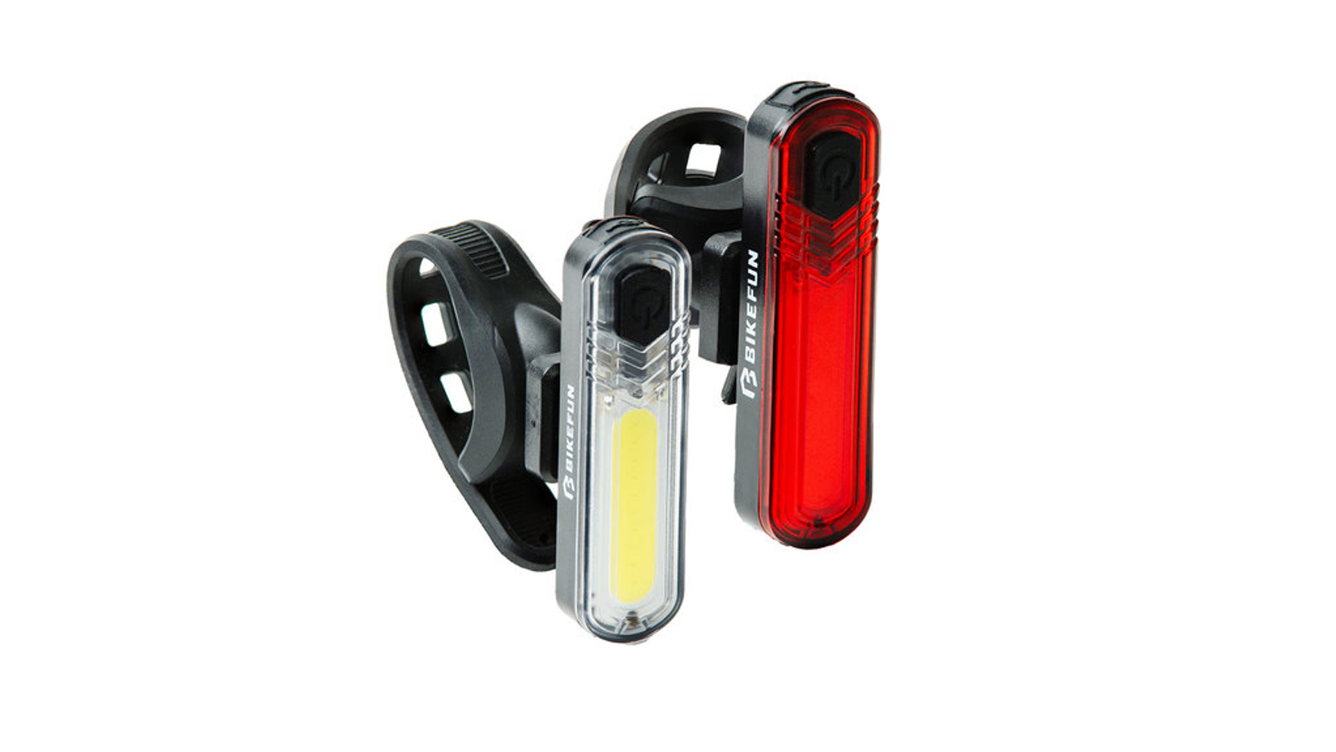 BIKEFUN Spark USB hátsó lámpa / villogó szett futófénnyel